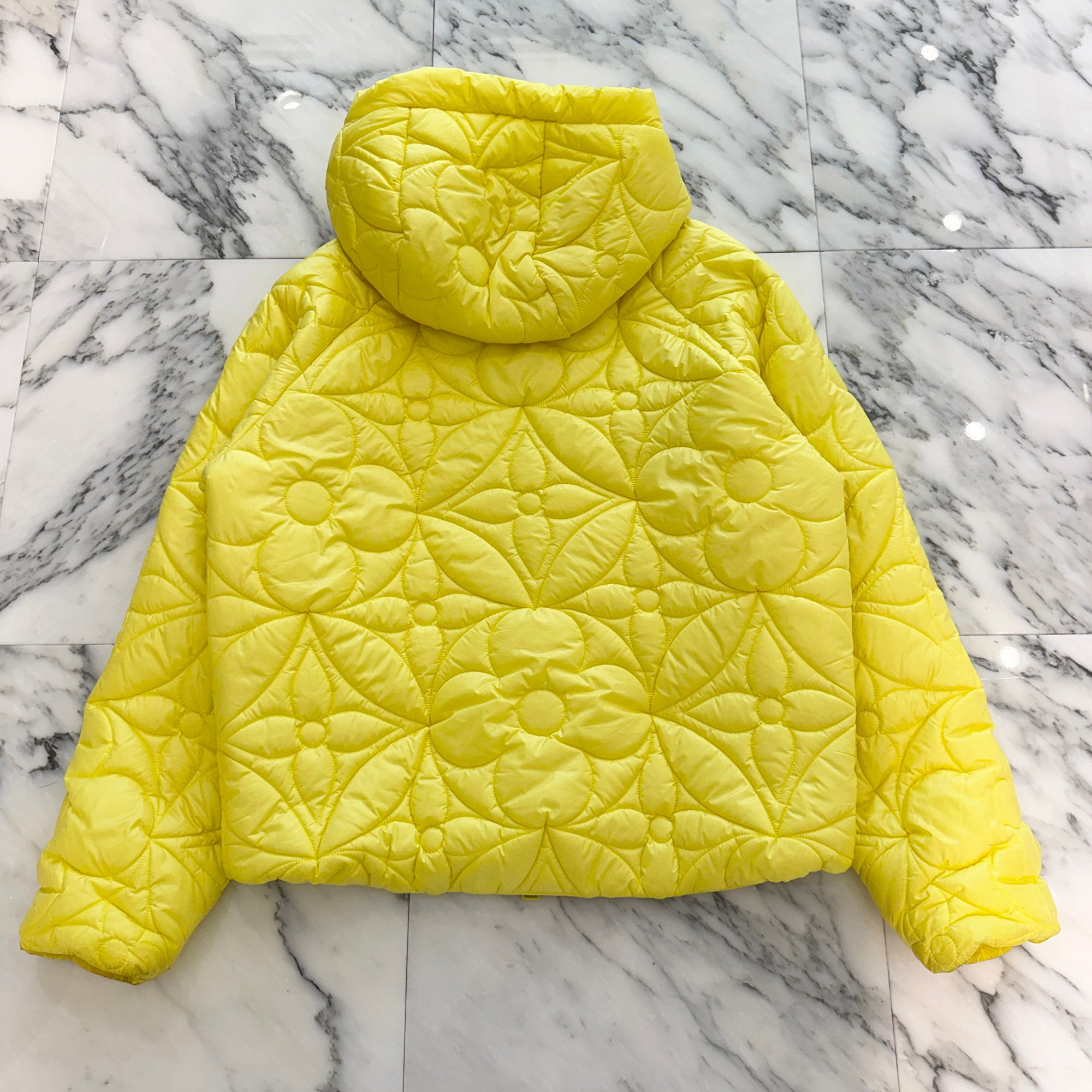 LOUIS VUITTON 2022SS LVSE Flower Quilted Jacket HMB47W Size 46 ルイヴィトン LVSE フラワー キルテッドジャケット サイズ46