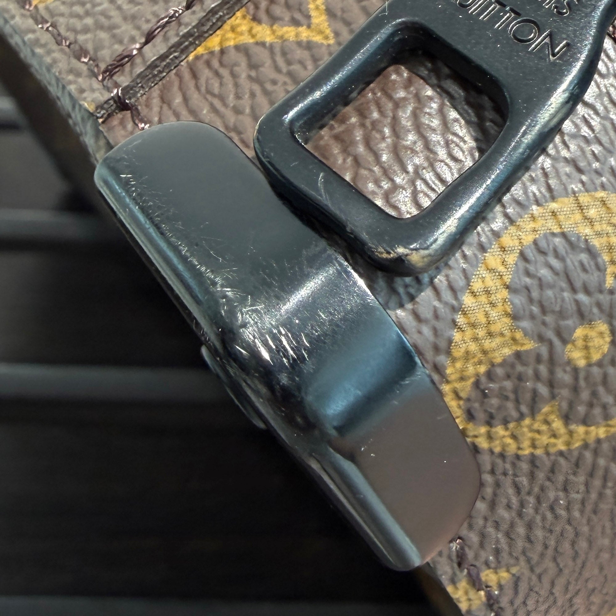 LOUIS VUITTON 2022SS Monogram Macassar Handle Soft Trunk Shoulder Bag M45935 ルイヴィトン モノグラム マカサー ハンドル ソフトトランク ショルダーバッグ