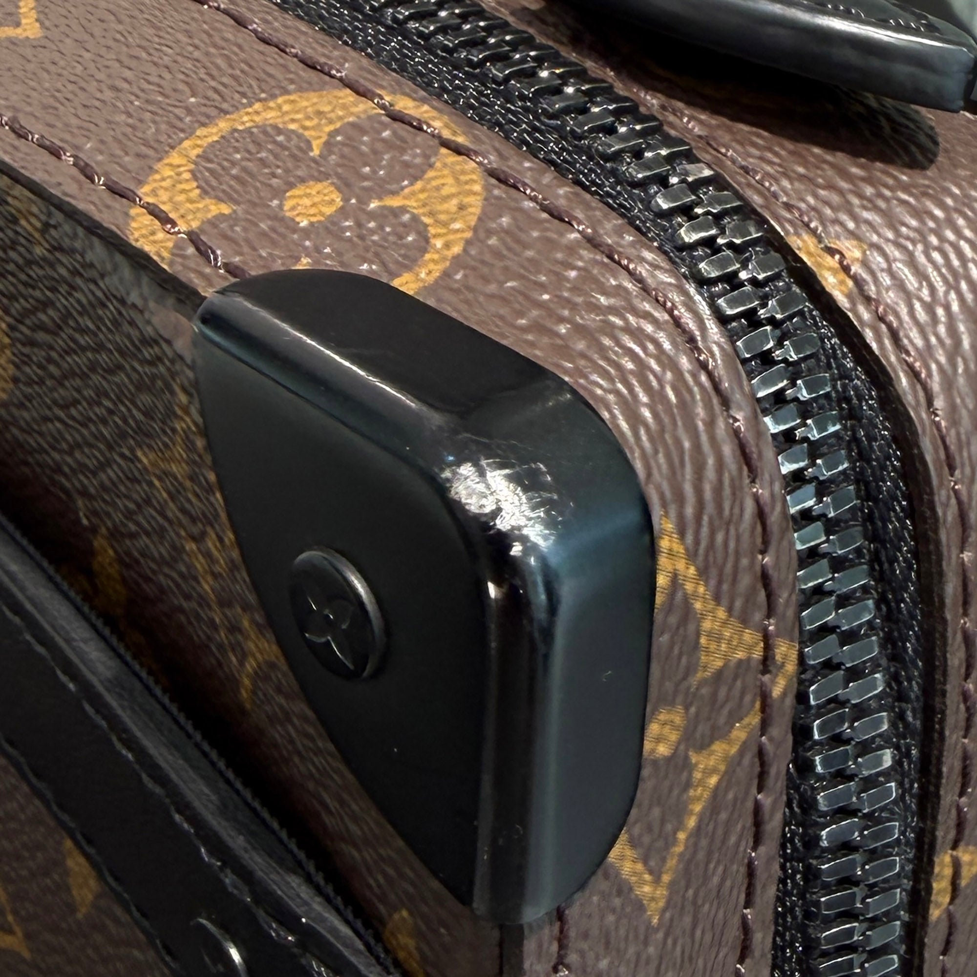 LOUIS VUITTON 2022SS Monogram Macassar Handle Soft Trunk Shoulder Bag M45935 ルイヴィトン モノグラム マカサー ハンドル ソフトトランク ショルダーバッグ