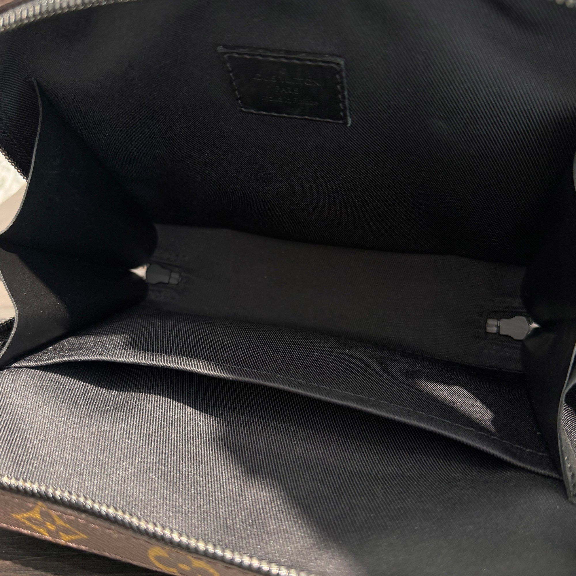 LOUIS VUITTON 2022SS Monogram Macassar Handle Soft Trunk Shoulder Bag M45935 ルイヴィトン モノグラム マカサー ハンドル ソフトトランク ショルダーバッグ