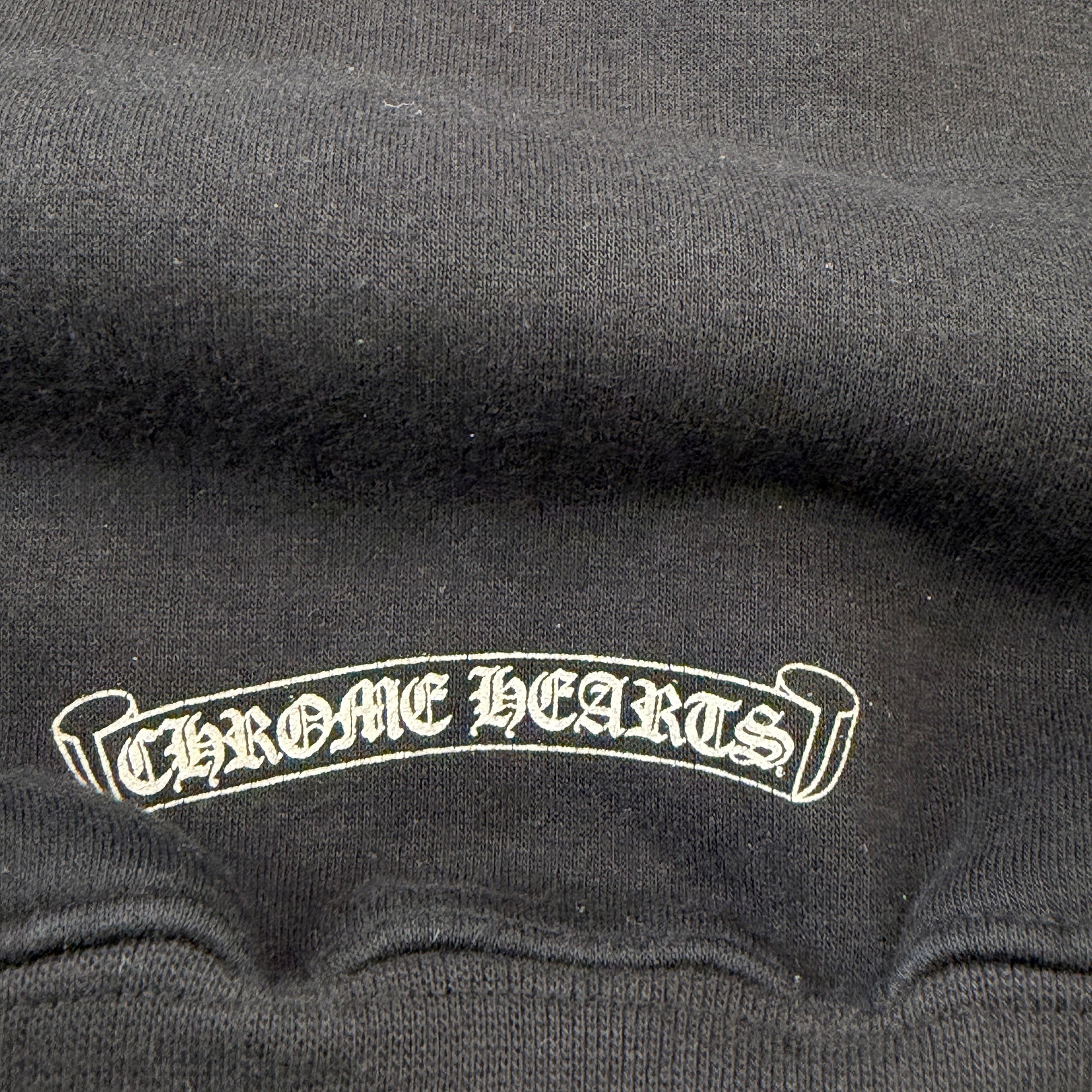 CHROME HEARTS FUCK YOU Back Horseshoe Side CH Plus Zip Up Hoodie Size L クロムハーツ ファックユー バックホースシュー サイドCHプラス ジップアップ フーディ サイズL