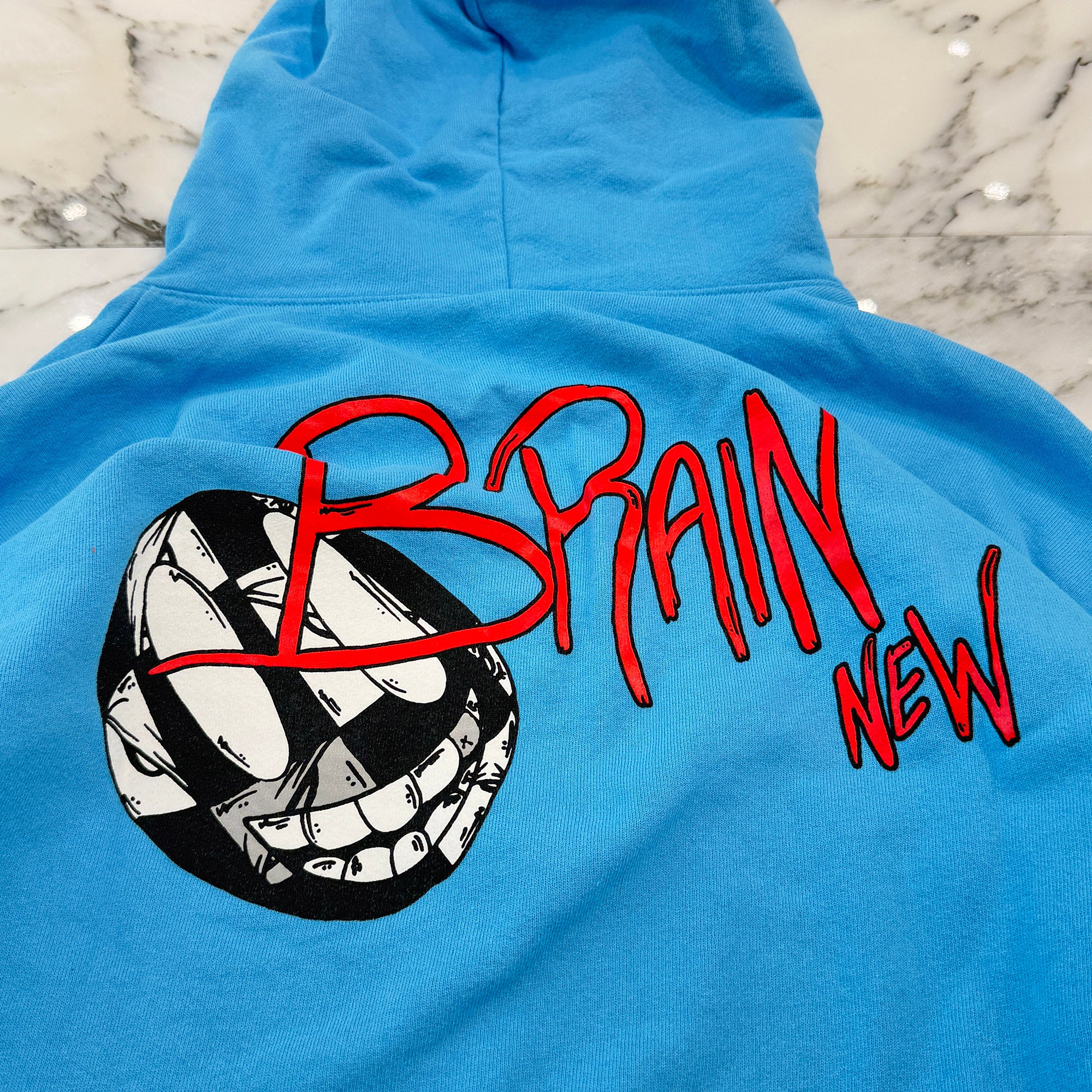 CHROME HEARTS × MATTY BOY 2024SS BRAIN NEW Pullover Hoodie Size XXL クロムハーツ×マッティボーイ ブレインニュー プルオーバーフーディ サイズXXL