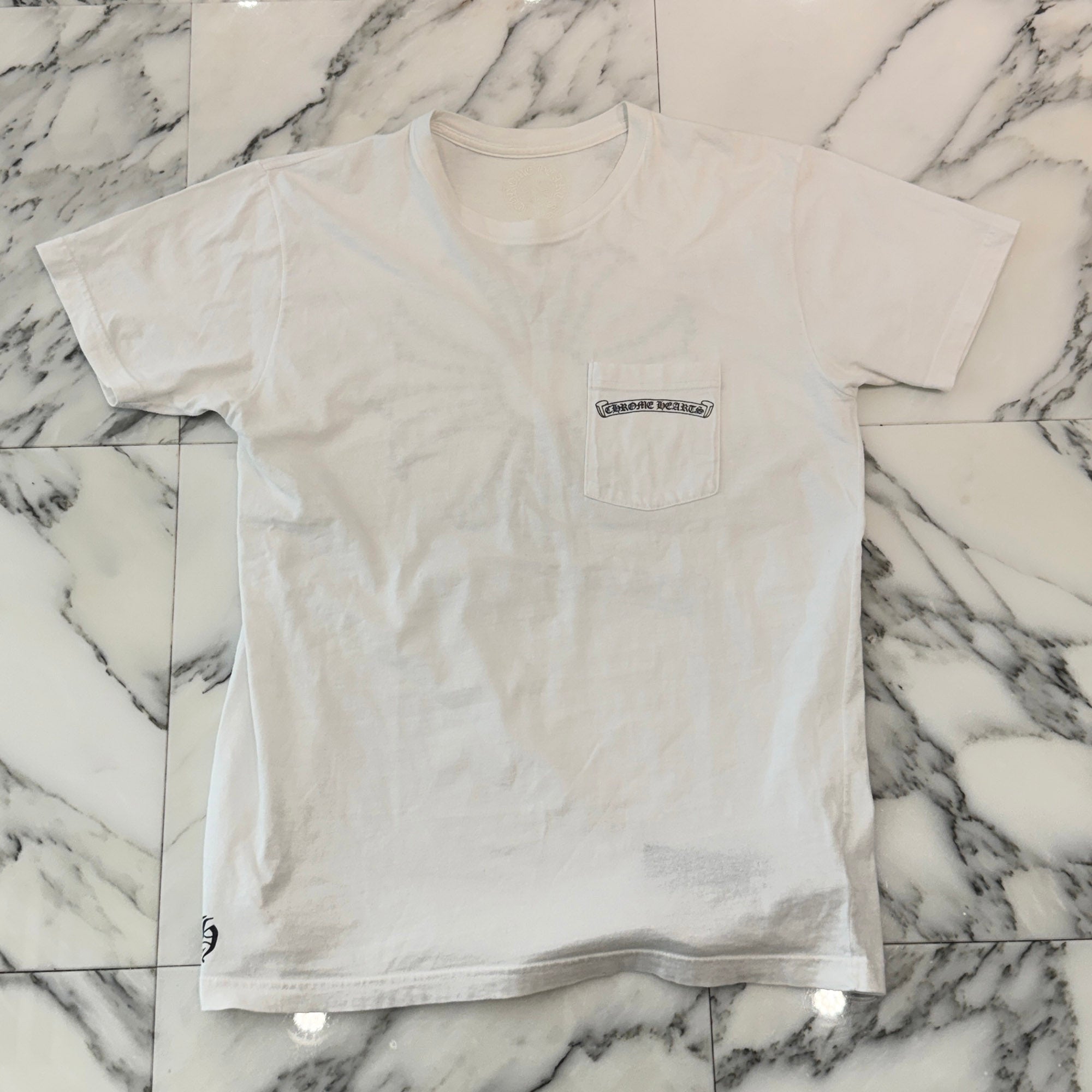 CHROME HEARTS Back Scroll CH Plus Tee Size L クロムハーツ バックスクロール CHプラス Tシャツ サイズL