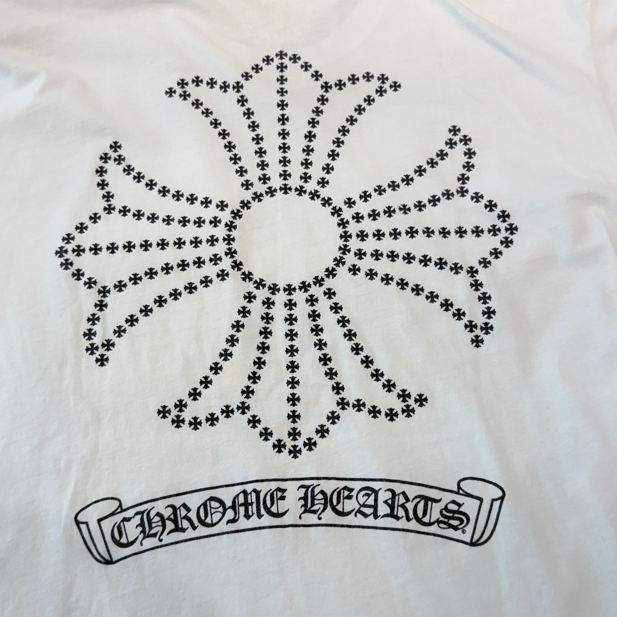 CHROME HEARTS Back Scroll CH Plus Tee Size L クロムハーツ バックスクロール CHプラス Tシャツ サイズL