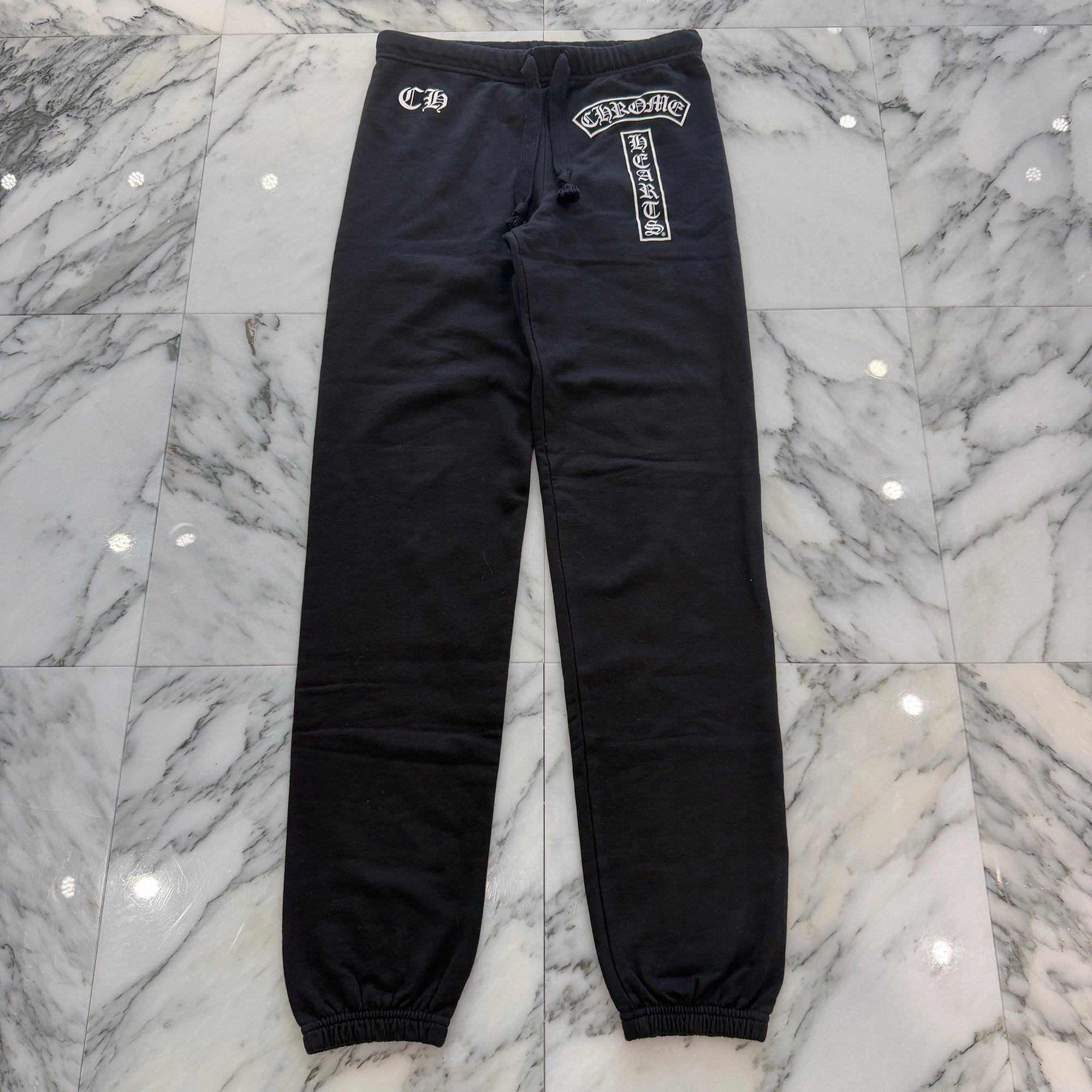 CHROME HEARTS T Bar Horseshoe Sweat Long Pants Size M クロムハーツ Tバー ホースシュー スウェットロングパンツ サイズM