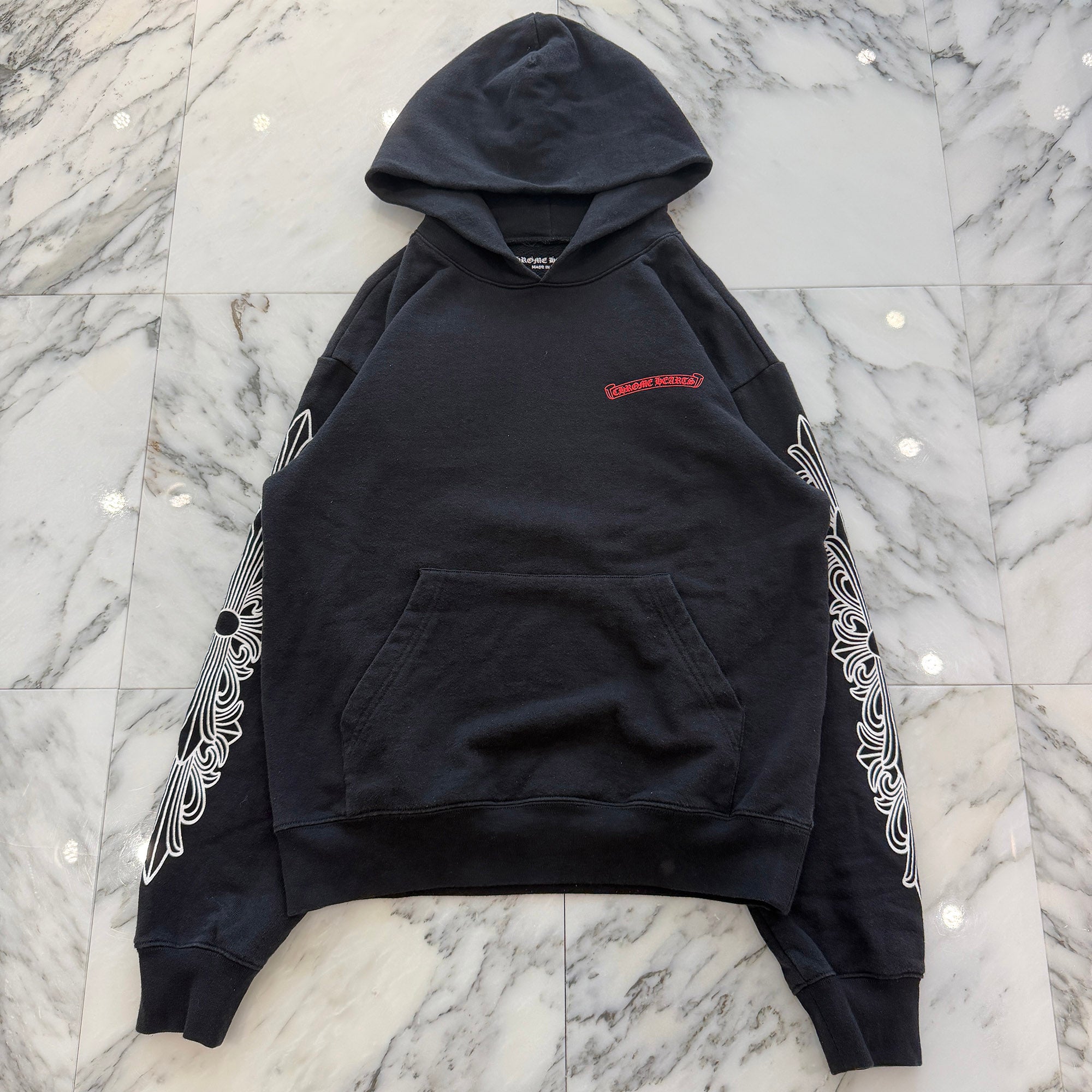 CHROME HEARTS × MATTY BOY 99 Eyes Chomper Pullover Hoodie Size M クロムハーツ × マッティボーイ 99アイズ チョンパー プルオーバーフーディー サイズM