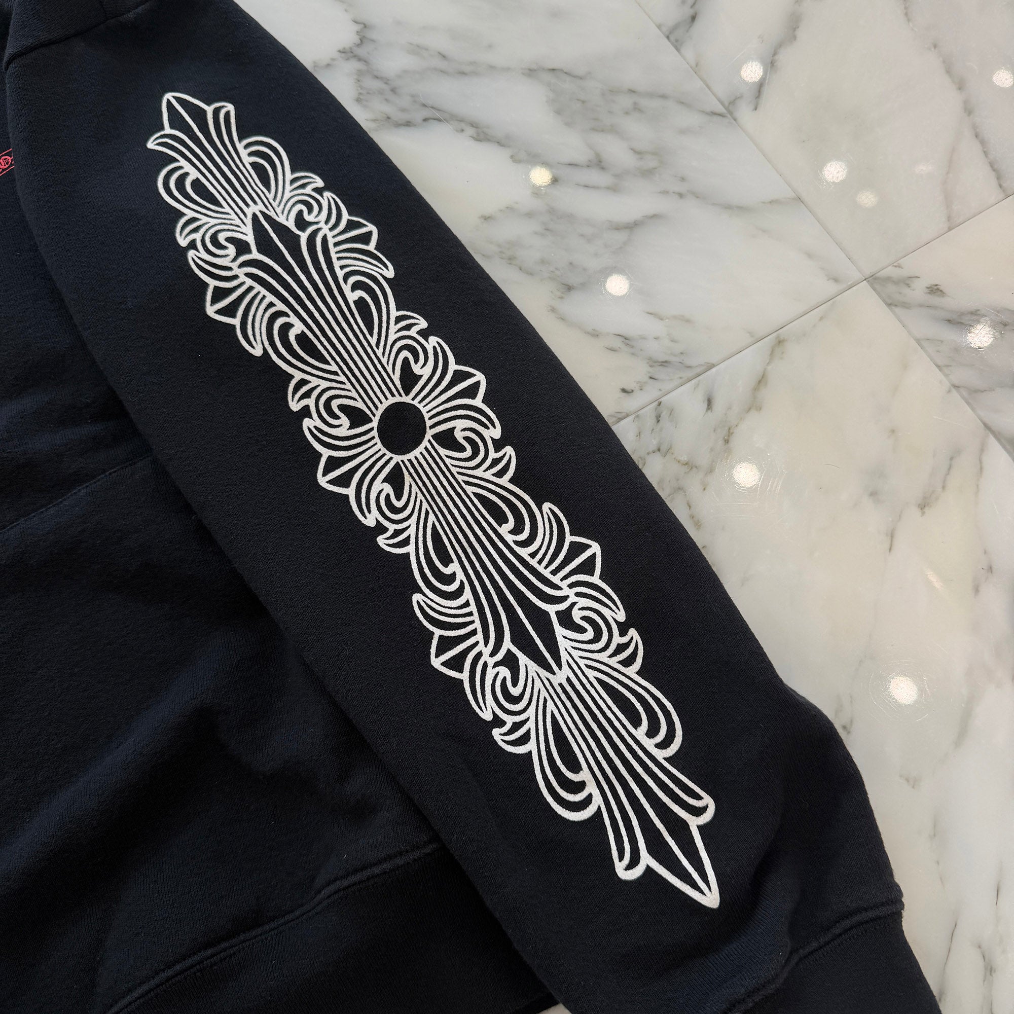 CHROME HEARTS × MATTY BOY 99 Eyes Chomper Pullover Hoodie Size M クロムハーツ × マッティボーイ 99アイズ チョンパー プルオーバーフーディー サイズM