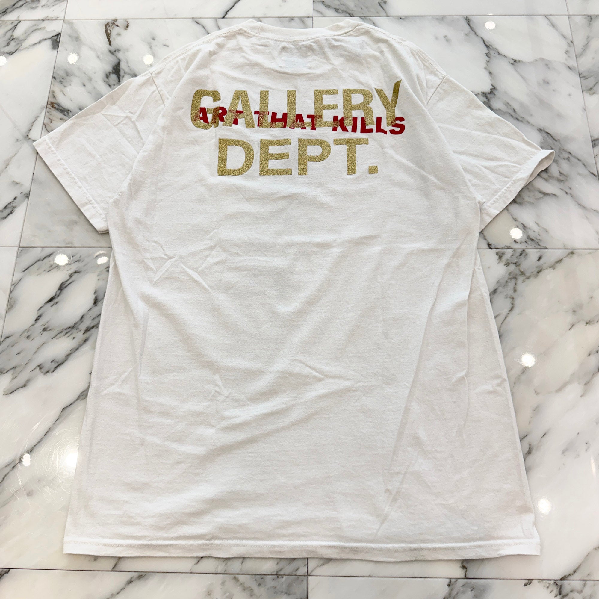 GALLERY DEPT. "BORN TO DIE" S/S Tee Size M ギャラリーデプト "ボーン・トゥ・ダイ" 半袖Tシャツ サイズM