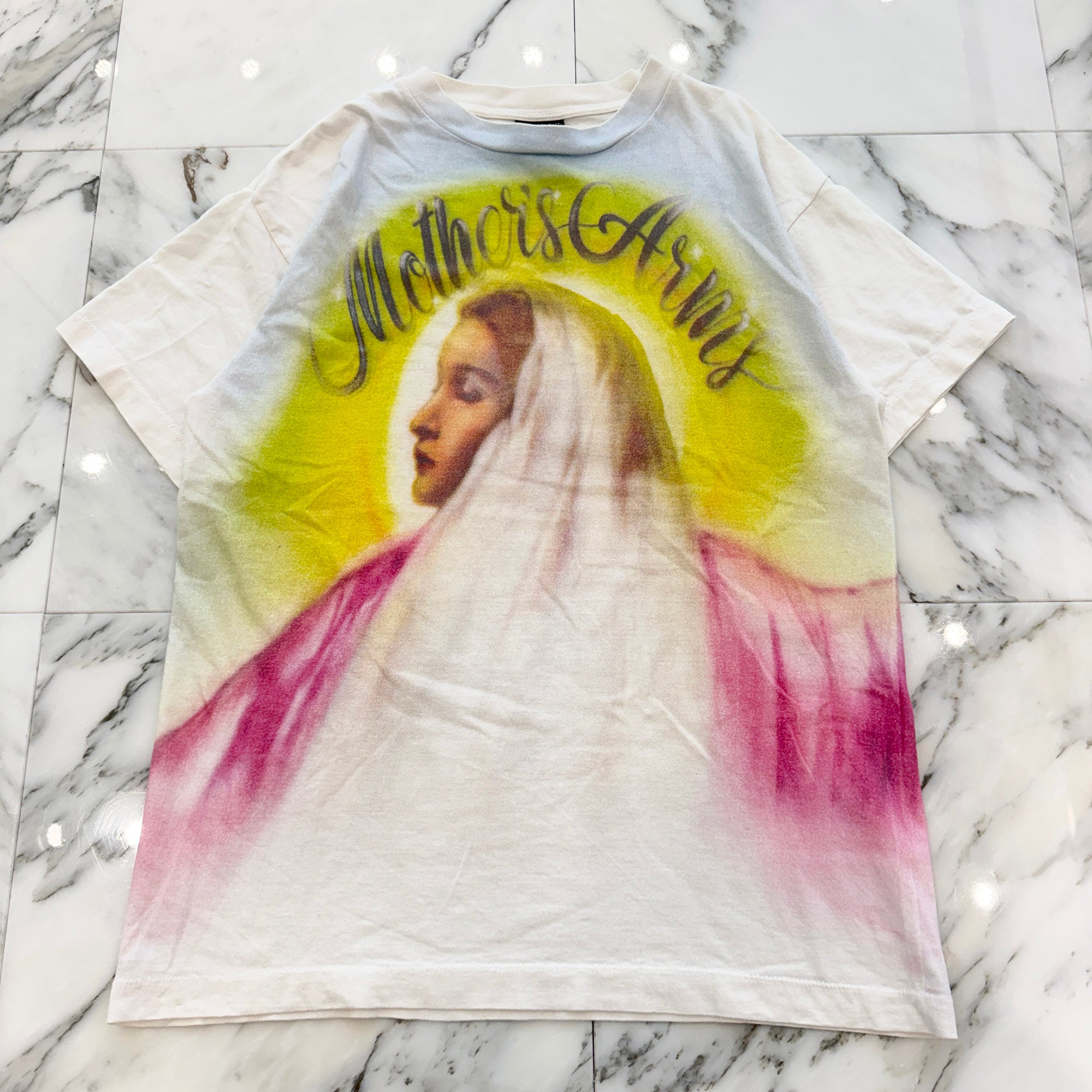 SAINT Mxxxxxx 2021SS "MARIA HUG" S/S Tee SM-S21-C000-002 Size M セントマイケル "マリア・ハグ" 半袖Tシャツ サイズM