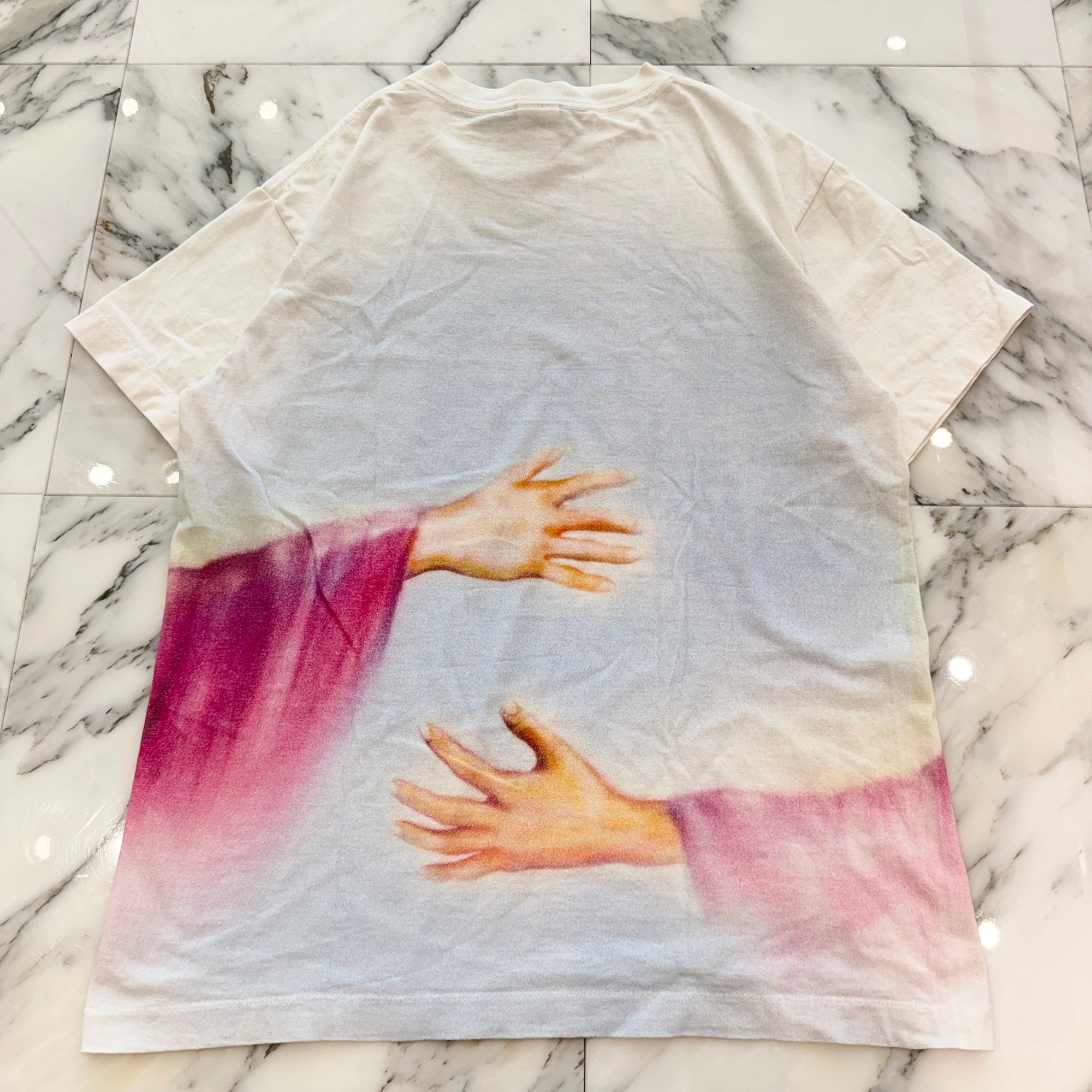 SAINT Mxxxxxx 2021SS "MARIA HUG" S/S Tee SM-S21-C000-002 Size M セントマイケル "マリア・ハグ" 半袖Tシャツ サイズM