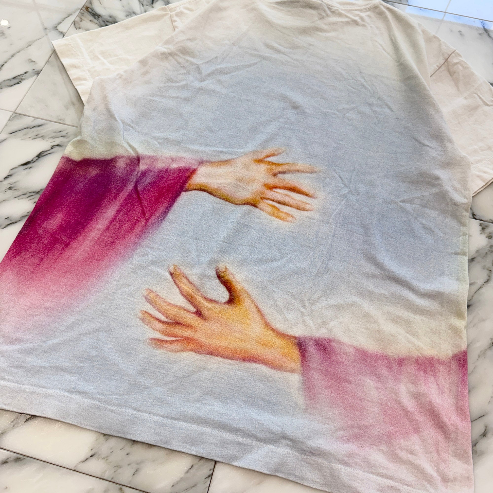 SAINT Mxxxxxx 2021SS "MARIA HUG" S/S Tee SM-S21-C000-002 Size M セントマイケル "マリア・ハグ" 半袖Tシャツ サイズM