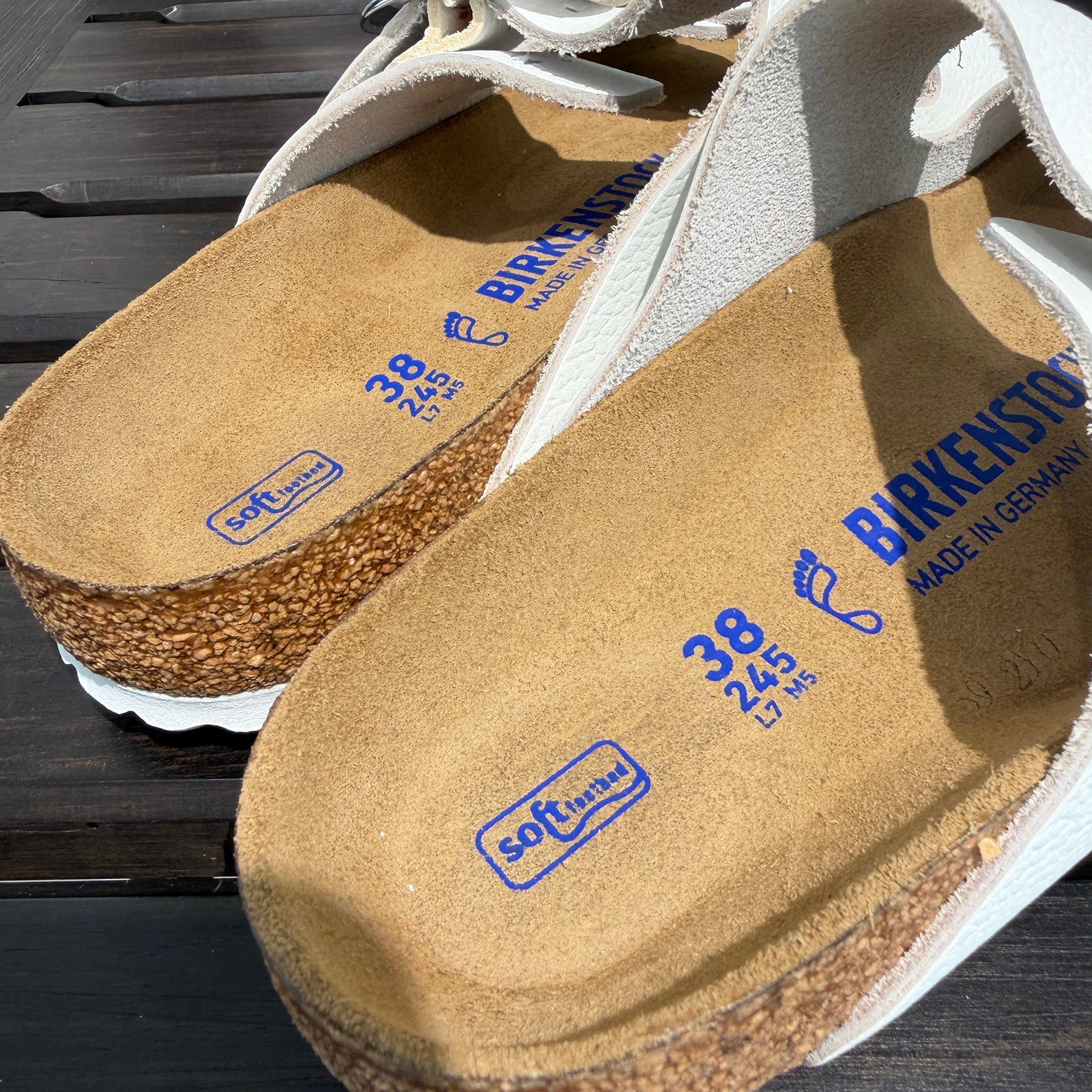 CHROME HEARTS × BIRKENSTOCK Gunslinger Buckle Arizona Leather Sandals Size 38 (24.5cm) クロムハーツ × ビルケンシュトック ガンスリンガーバックル アリゾナ レザー サンダル サイズ38 (24.5cm)