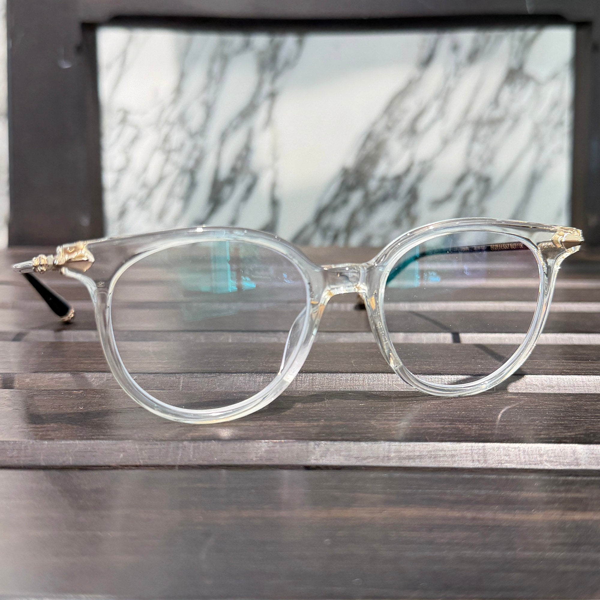CHROME HEARTS BLUEBERRY MUFFIN Sunglasses Size 49□19-143 クロムハーツ ブルーベリーマフィン サングラス サイズ49□19-143