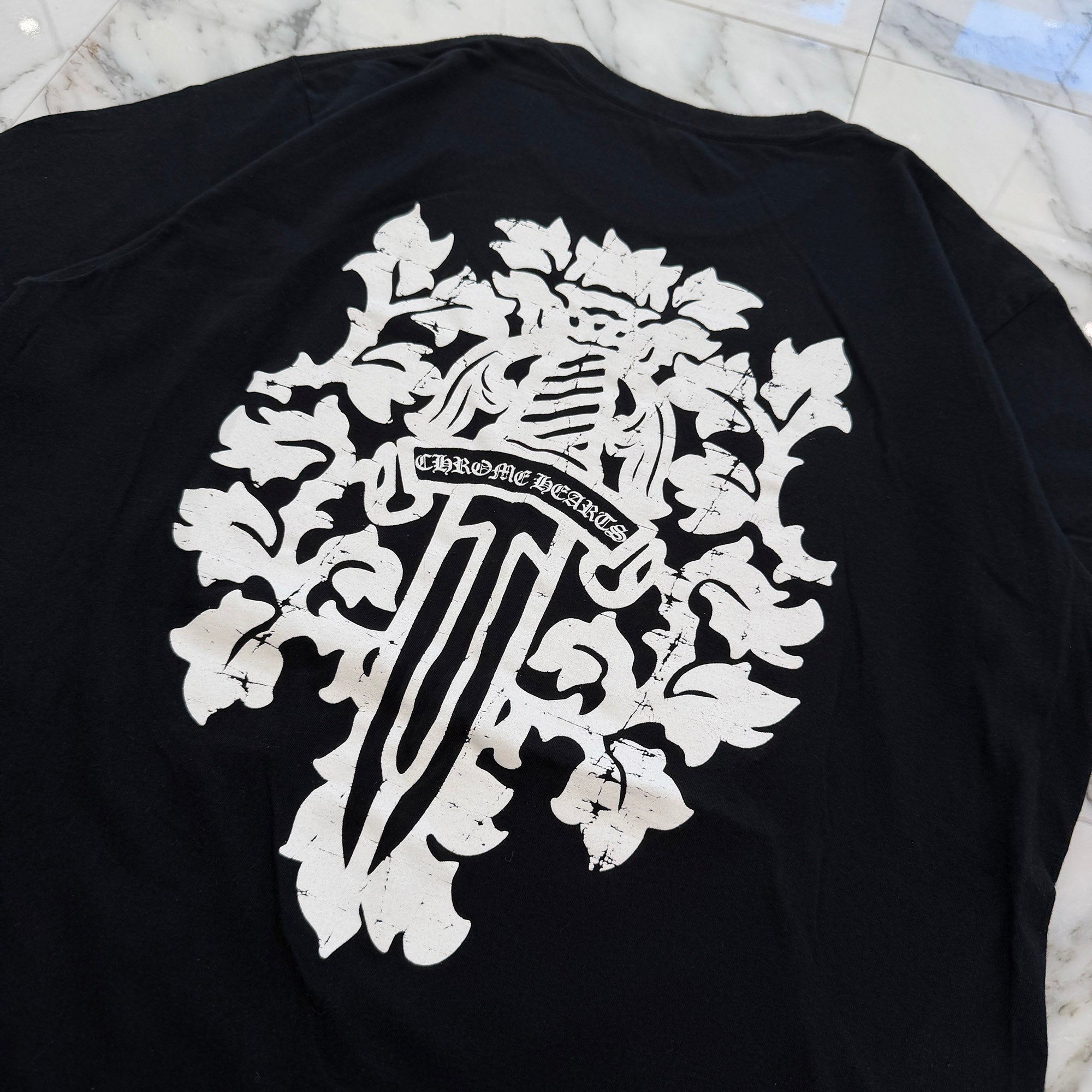 CHROME HEARTS Vine Dagger Print Tee Size M クロムハーツ ヴァインダガー プリント Tシャツ サイズM