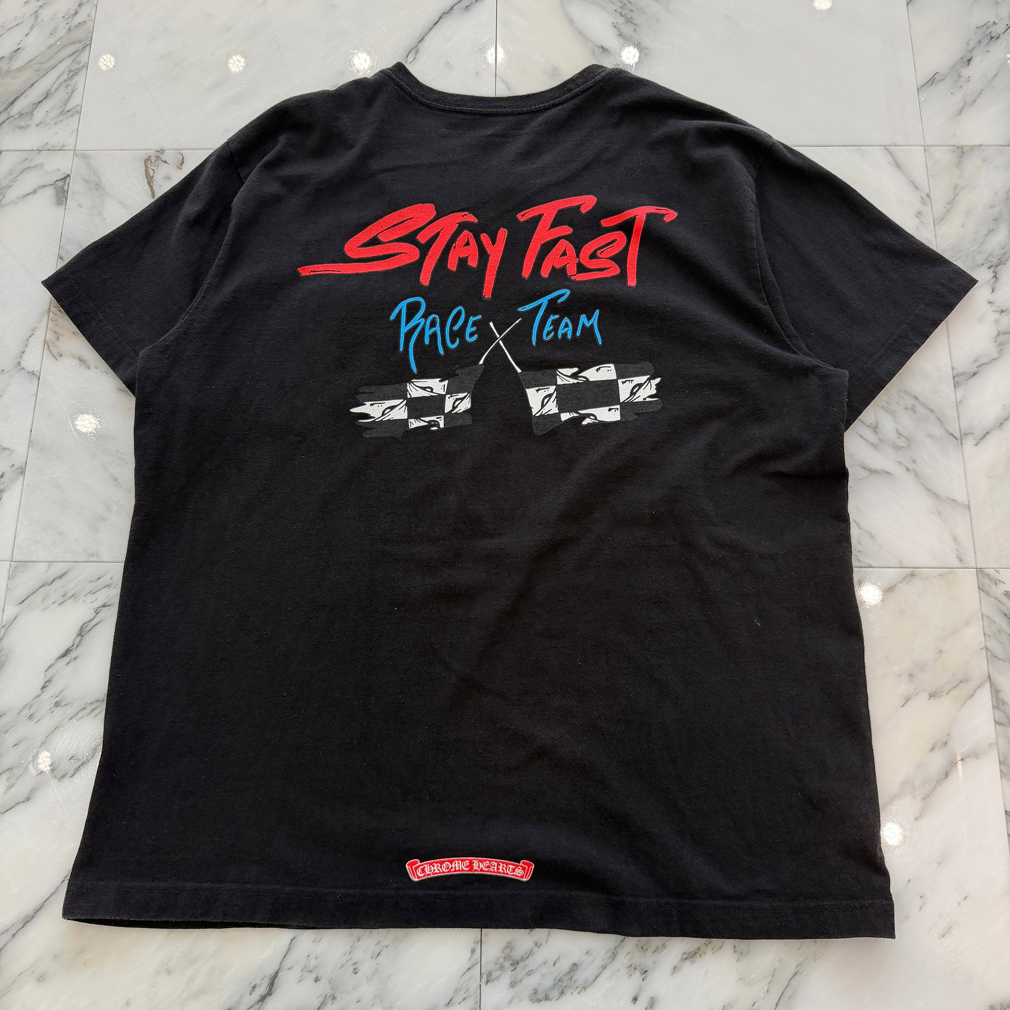 CHROME HEARTS × MATTY BOY PPO STAY FAST RACE TEAM Tee Size XXL クロムハーツ × マッティボーイ ステイファスト レースチーム Tシャツ サイズXXL