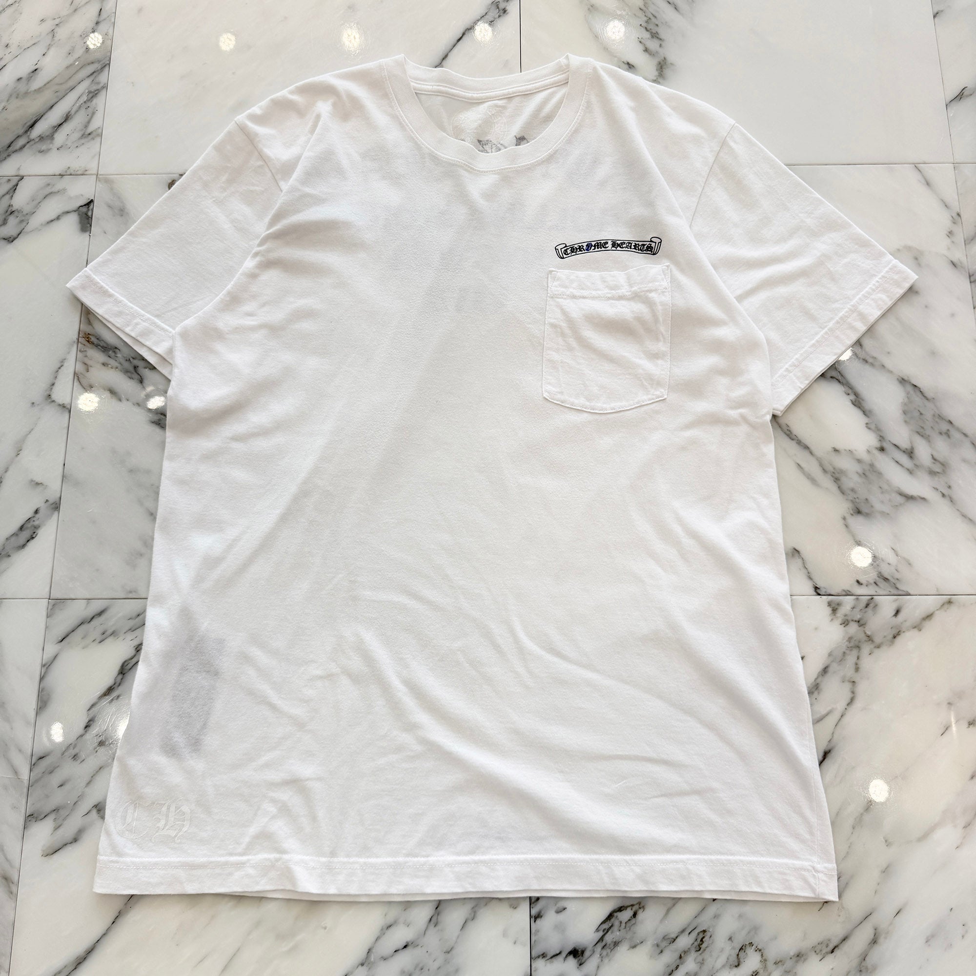 CHROME HEARTS × The Rolling Stones Las Vegas Limited Lip And Tongue Arch Logo Tee Size L クロムハーツ × ローリングストーンズ ラスベガス限定 リップアンドタン アーチロゴ Tシャツ サイズL
