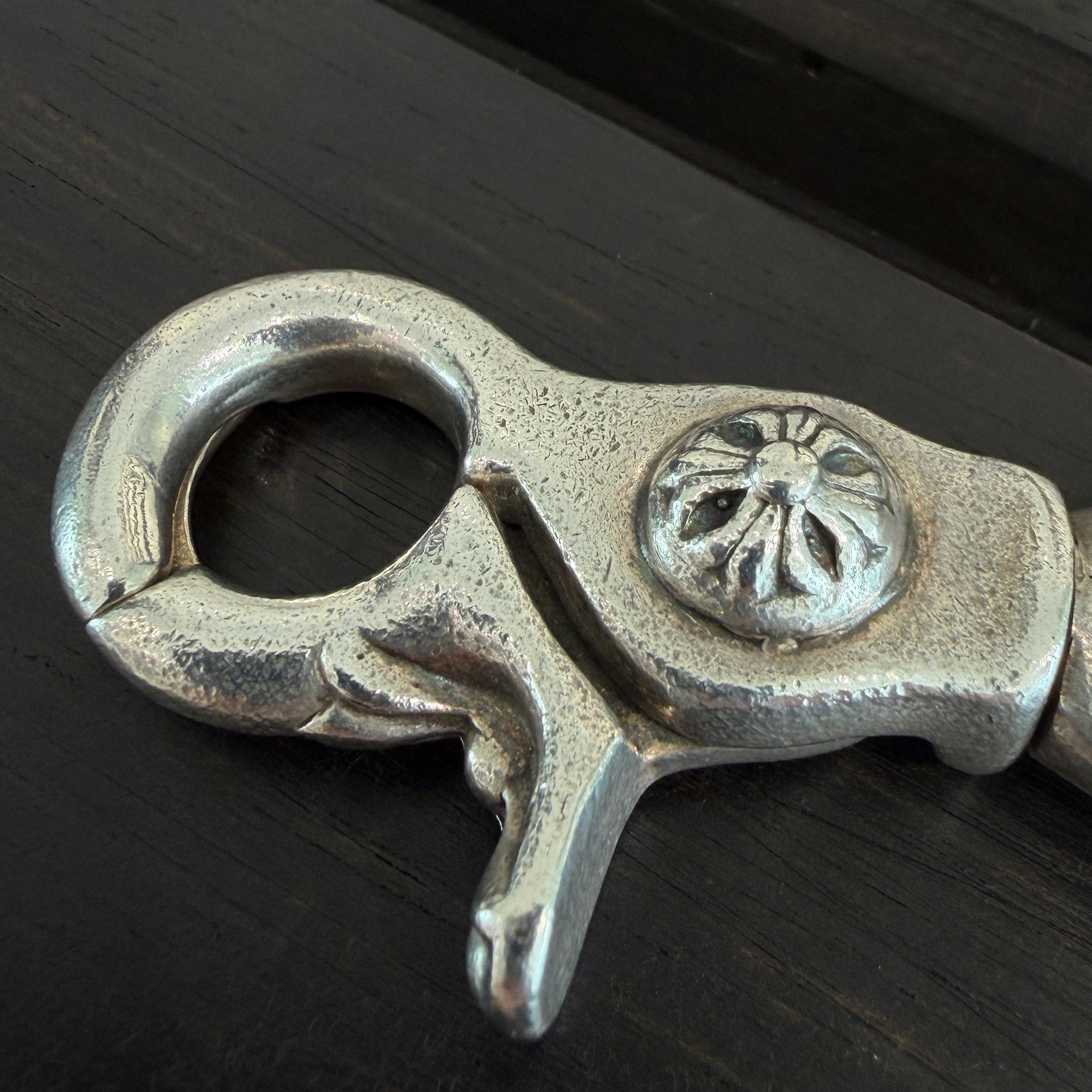 CHROME HEARTS 1 Clip Fancy Cross Wallet Chain Short クロムハーツ 1