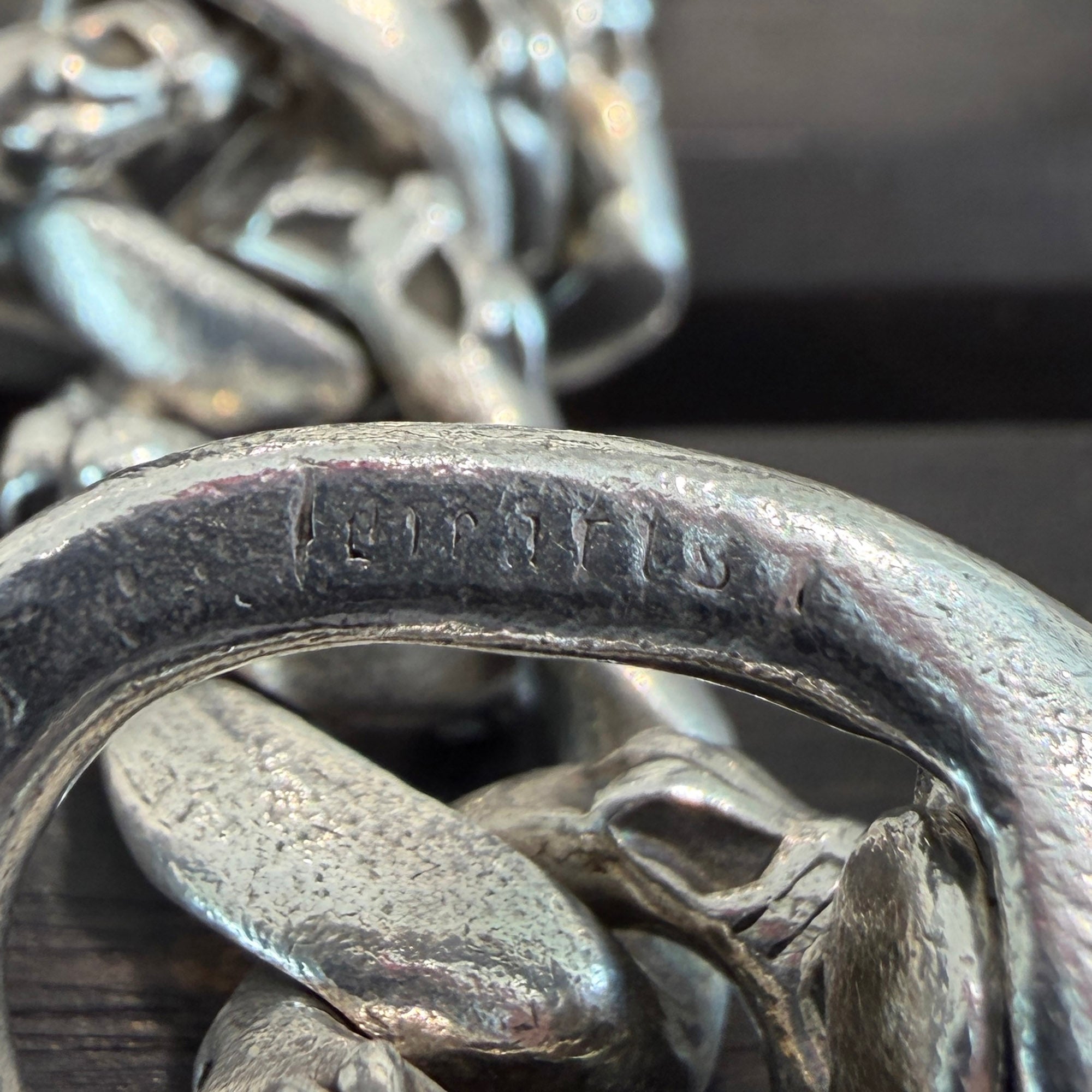 CHROME HEARTS 1 Clip Fancy Cross Wallet Chain Short クロムハーツ 1