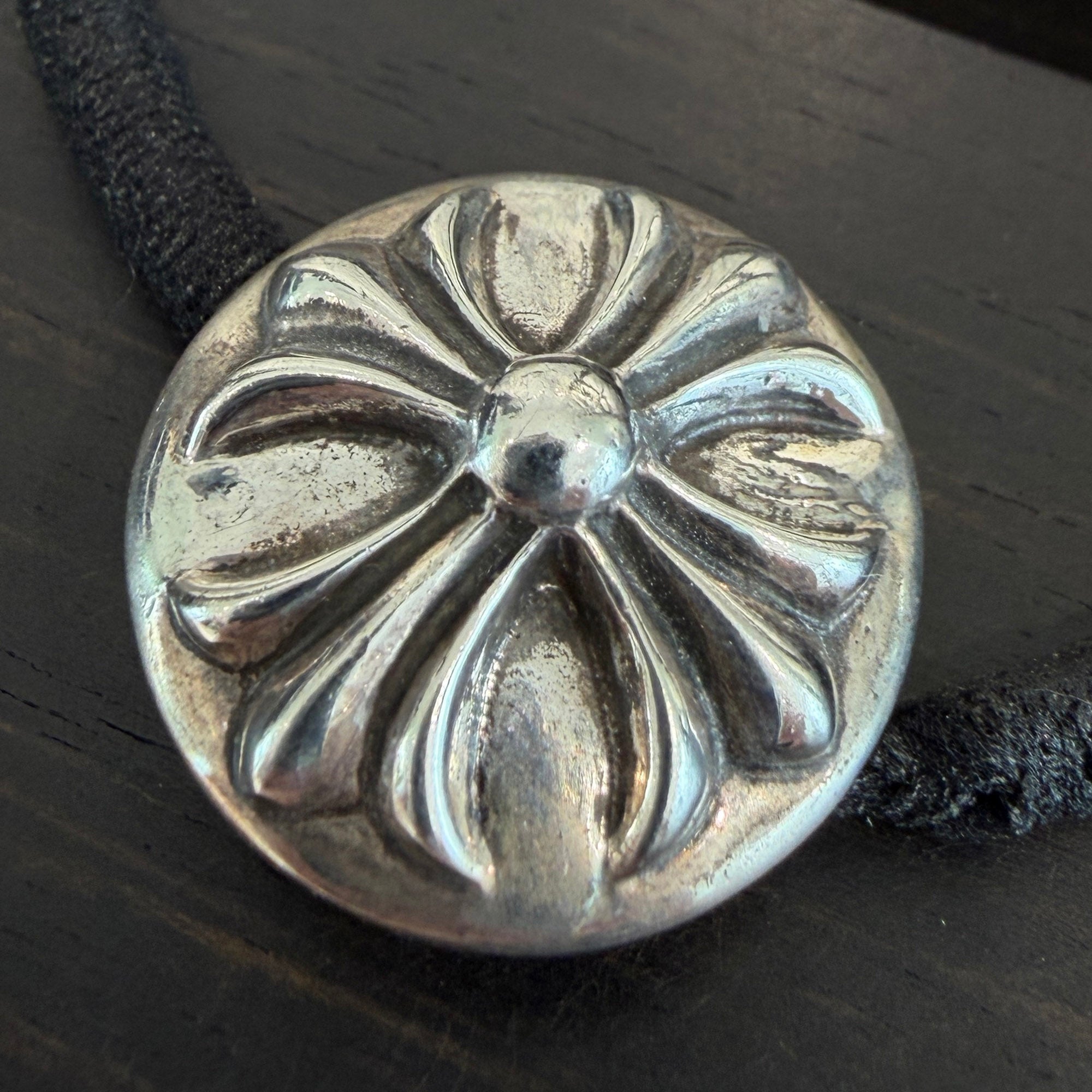 CHROME HEARTS CROSS BALL HAIR BAND クロムハーツ クロスボール ヘアバンド