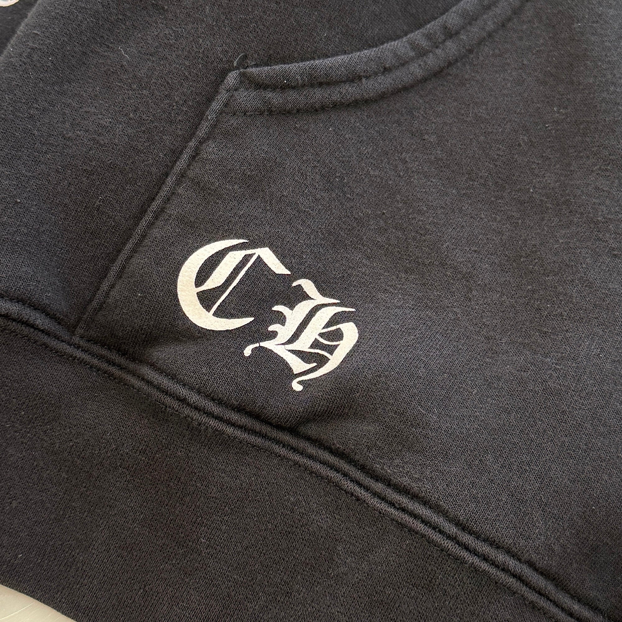 CHROME HEARTS FUCK YOU Back Horseshoe Side CH Plus Zip Up Hoodie Size L クロムハーツ ファックユー バックホースシュー サイドCHプラス ジップアップ フーディ サイズL