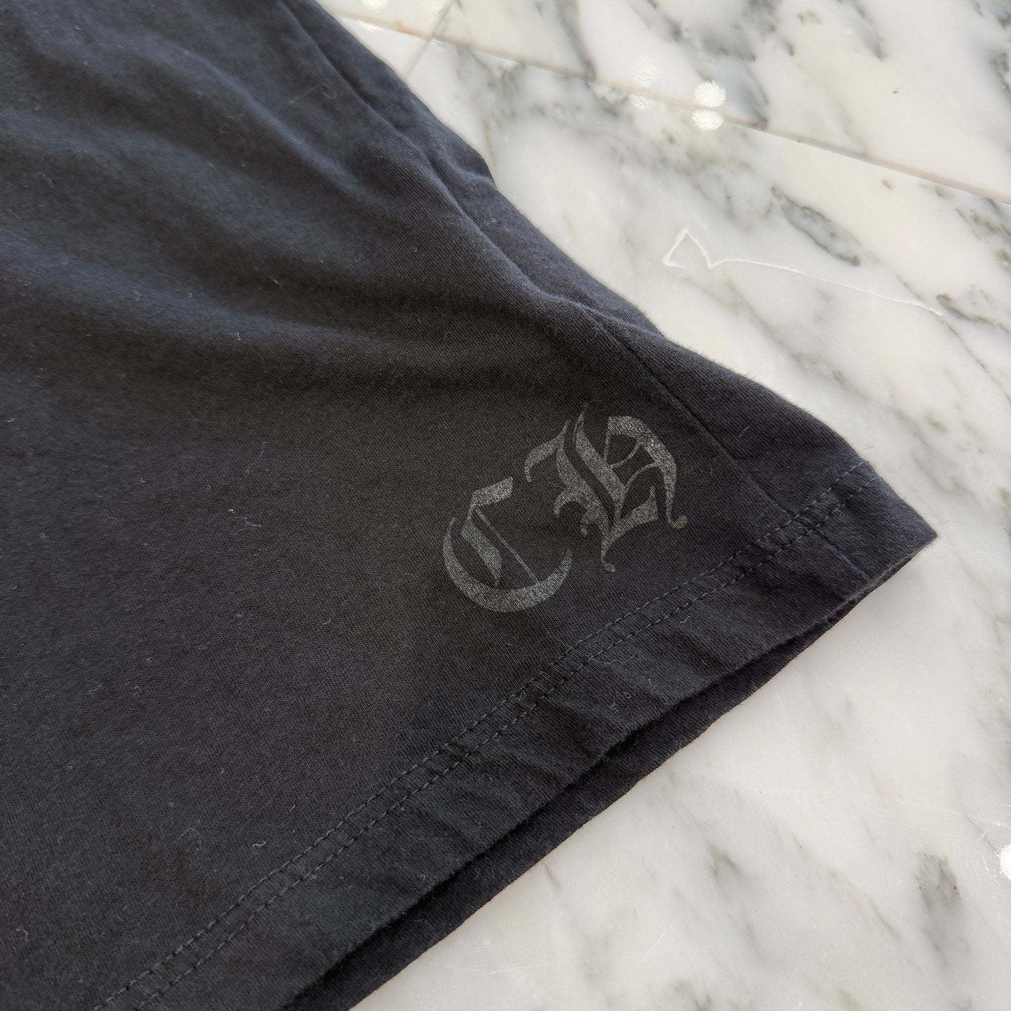 CHROME HEARTS Side Vertical Logo Print Tee Size S クロムハーツ サイドヴァーティカルロゴ プリント Tシャツ サイズS