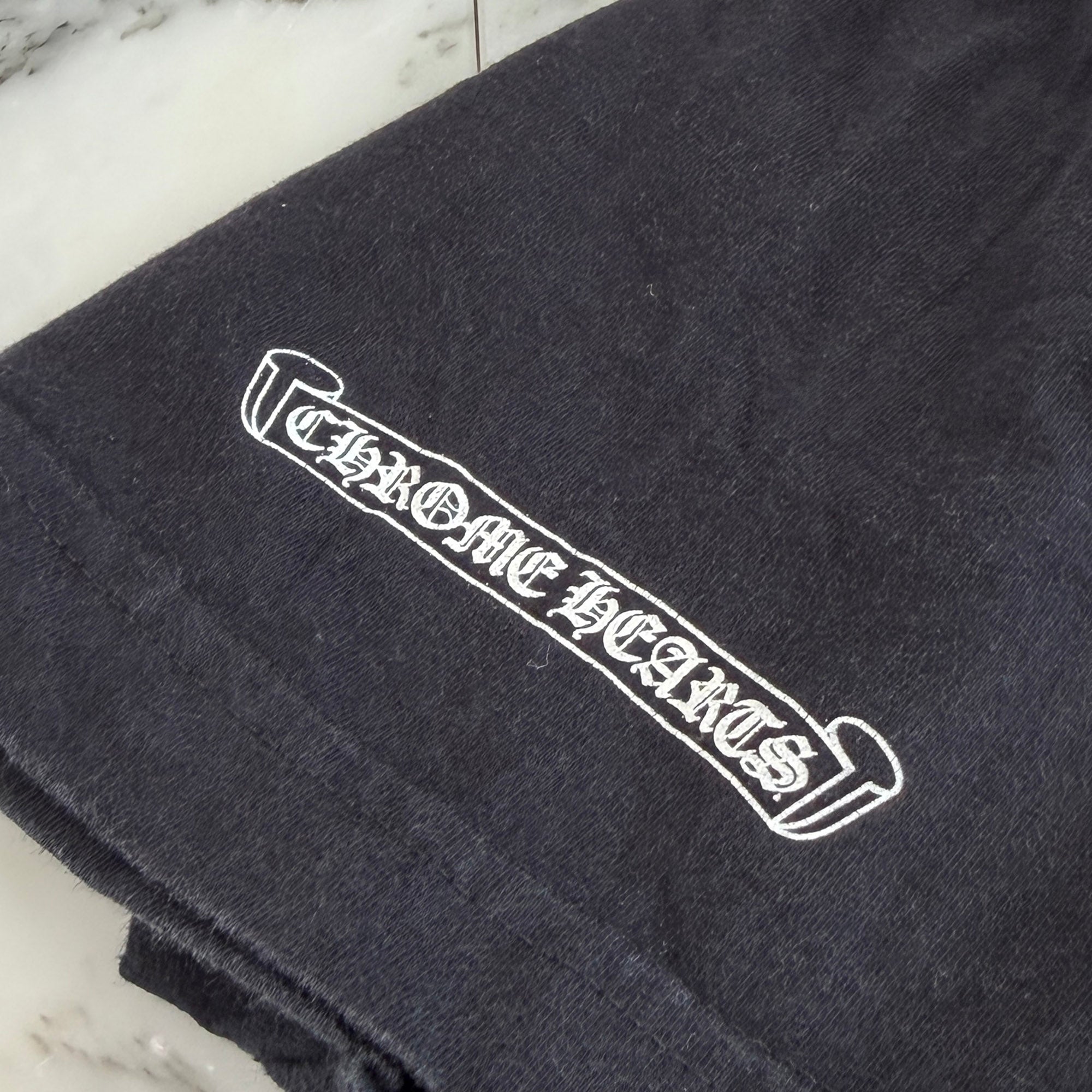 CHROME HEARTS Gradient Dagger Horseshoe Print Tee Size XS クロムハーツ グラデーション ダガー ホースシュー プリント Tシャツ サイズXS