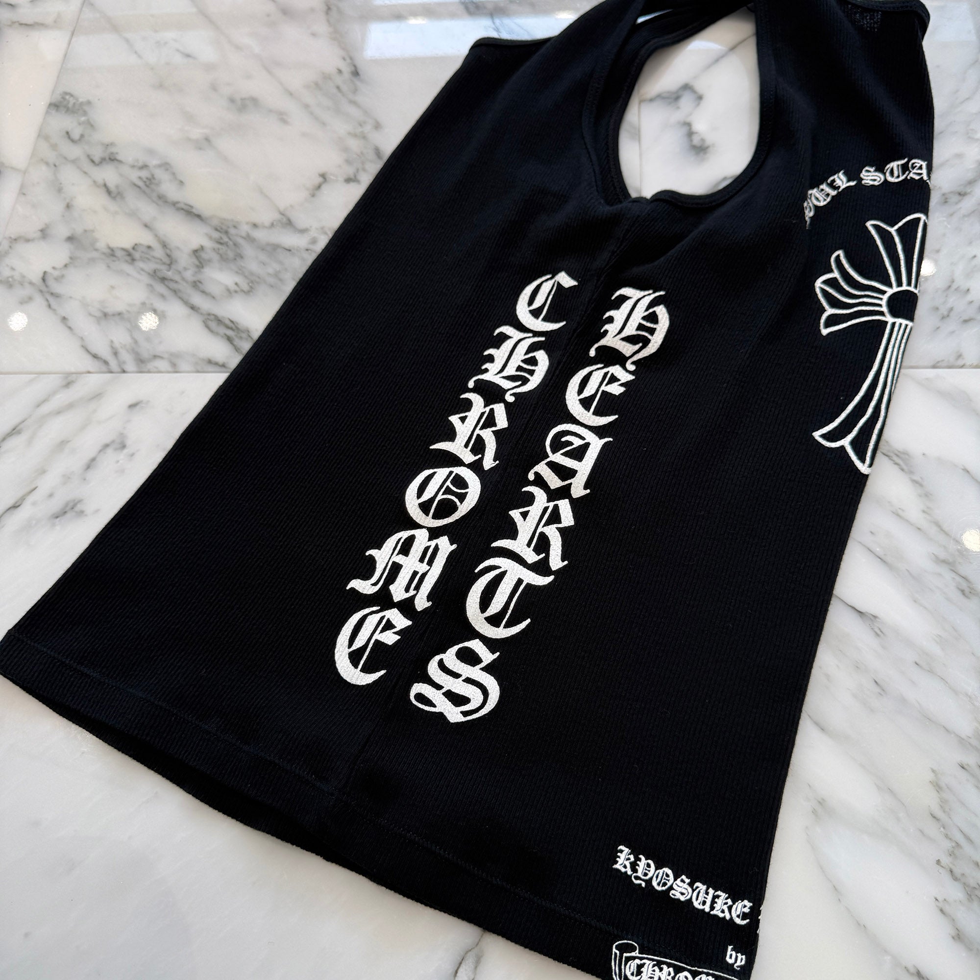CHROME HEARTS× KYOSUKE HIMURO "Soul Standing By" 2004 TOUR Tank Top Size M クロムハーツ × 氷室京介 "ソウル・スタンディング・バイ" 2004 ツアー タンクトップ サイズM