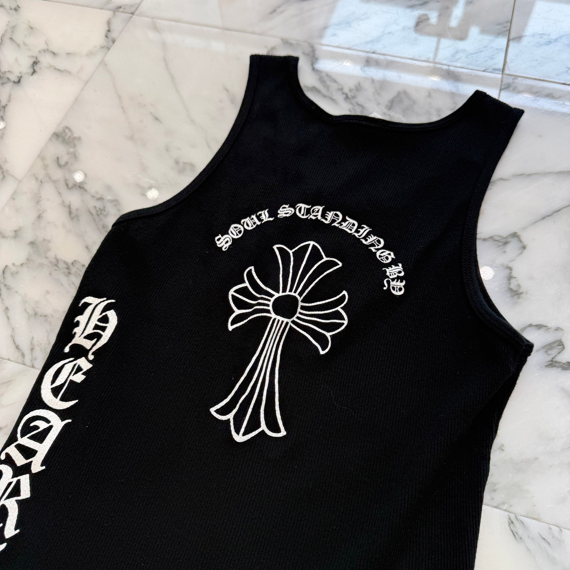 CHROME HEARTS× KYOSUKE HIMURO "Soul Standing By" 2004 TOUR Tank Top Size M クロムハーツ × 氷室京介 "ソウル・スタンディング・バイ" 2004 ツアー タンクトップ サイズM