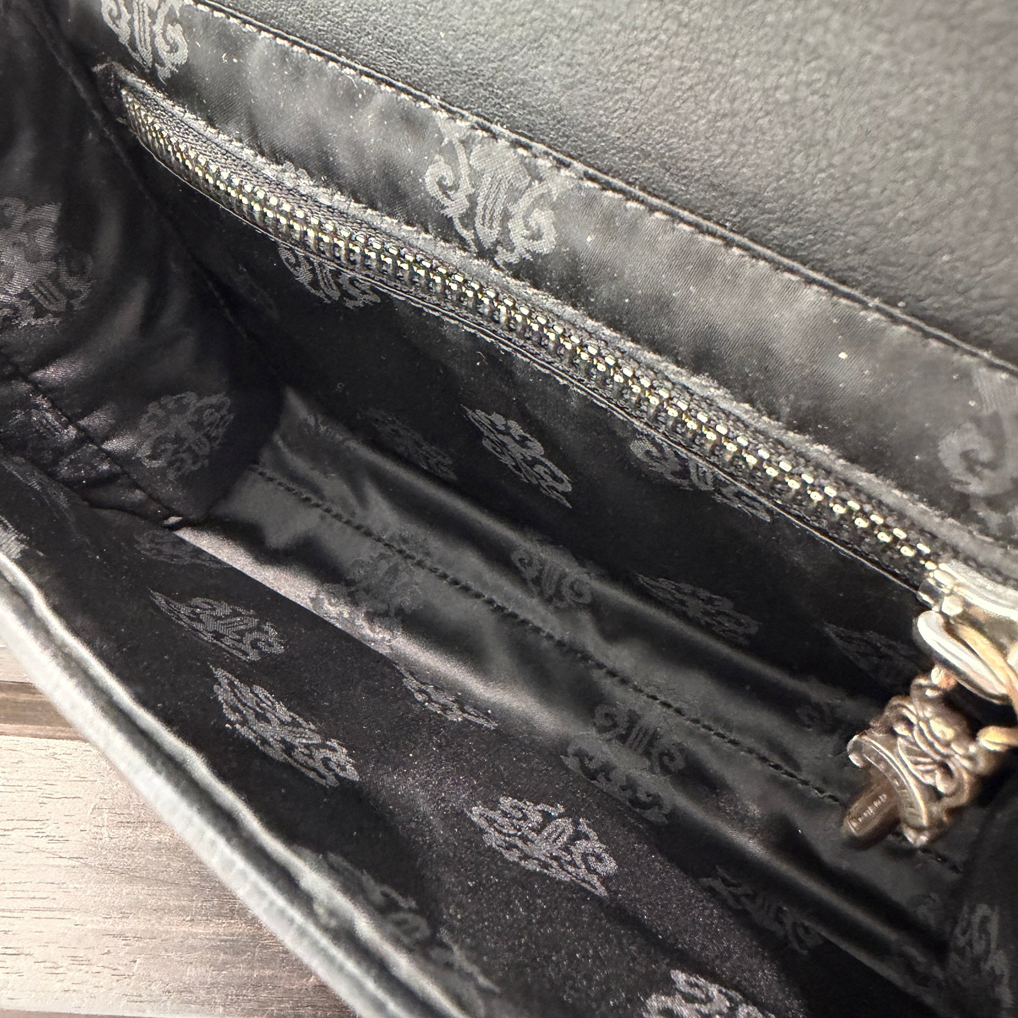 CHROME HEARTS Tiny CH Cross Paper Chain Shoulder Bag クロムハーツ タイニーCHクロス ペーパーチェーン ショルダーバッグ