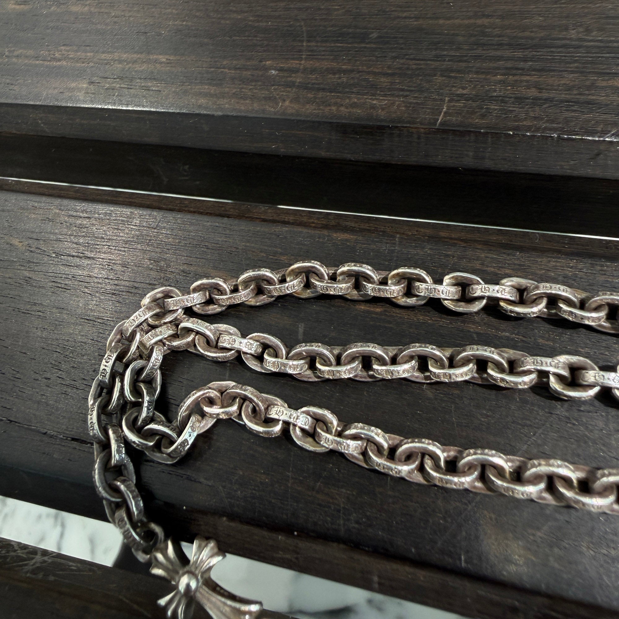 CHROME HEARTS Tiny CH Cross Paper Chain Shoulder Bag クロムハーツ タイニーCHクロス ペーパーチェーン ショルダーバッグ
