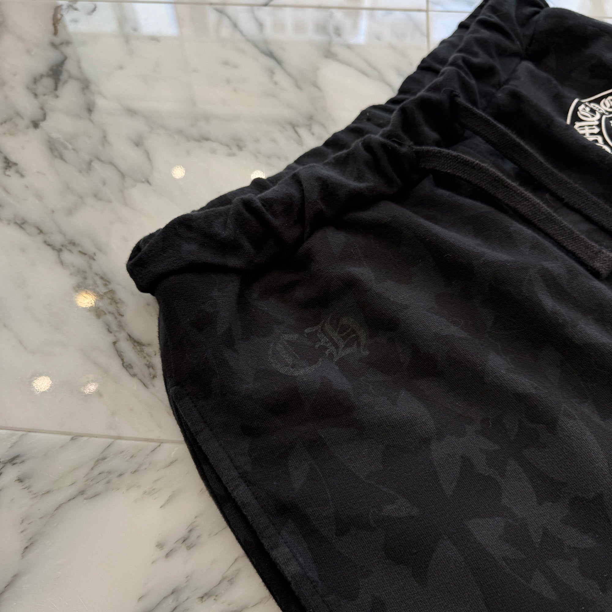 CHROME HEARTS 2024SS Graveyard Cemetery Cross Half Pants Size M クロムハーツ グレイブヤード セメタリークロス ハーフパンツ サイズM