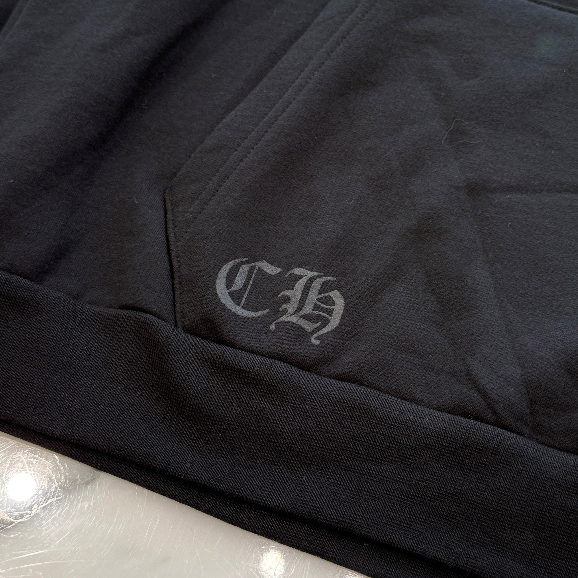 CHROME HEARTS Back Scroll Label Logo Pullover Hoodie Size L クロムハーツ バックスクロールラベルロゴ プルオーバーフーディー サイズL