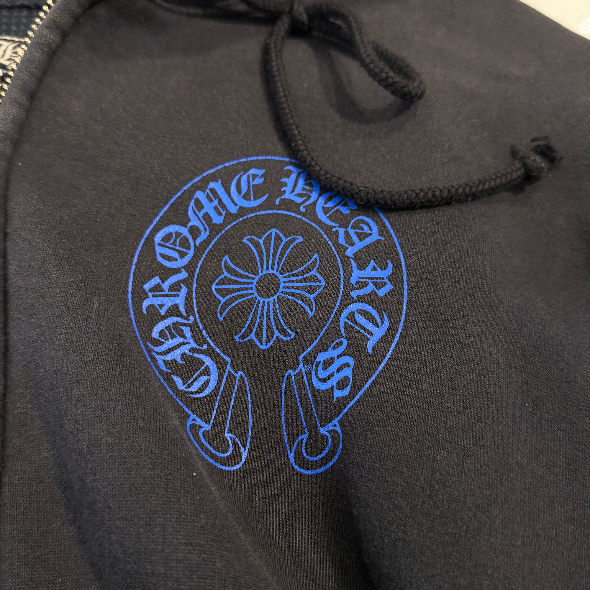 CHROME HEARTS Floral CH Plus Thermal Zip Up Hoodie Size L クロムハーツ フローラル CHプラス サーマル ジップアップ フーディ サイズL