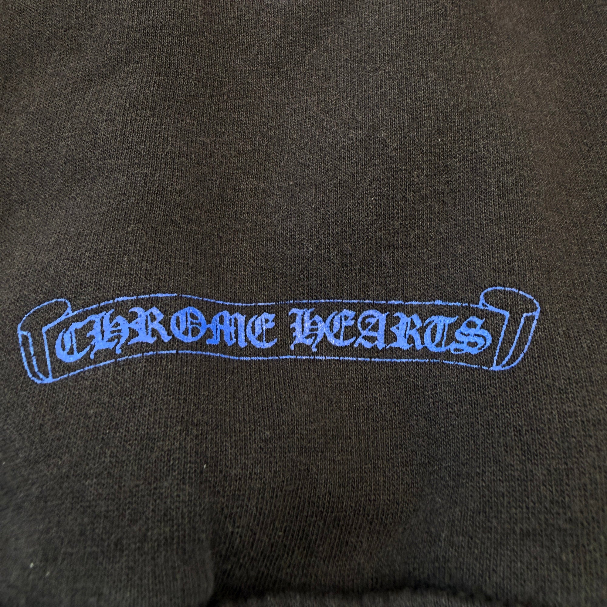 CHROME HEARTS Floral CH Plus Thermal Zip Up Hoodie Size L クロムハーツ フローラル CHプラス サーマル ジップアップ フーディ サイズL
