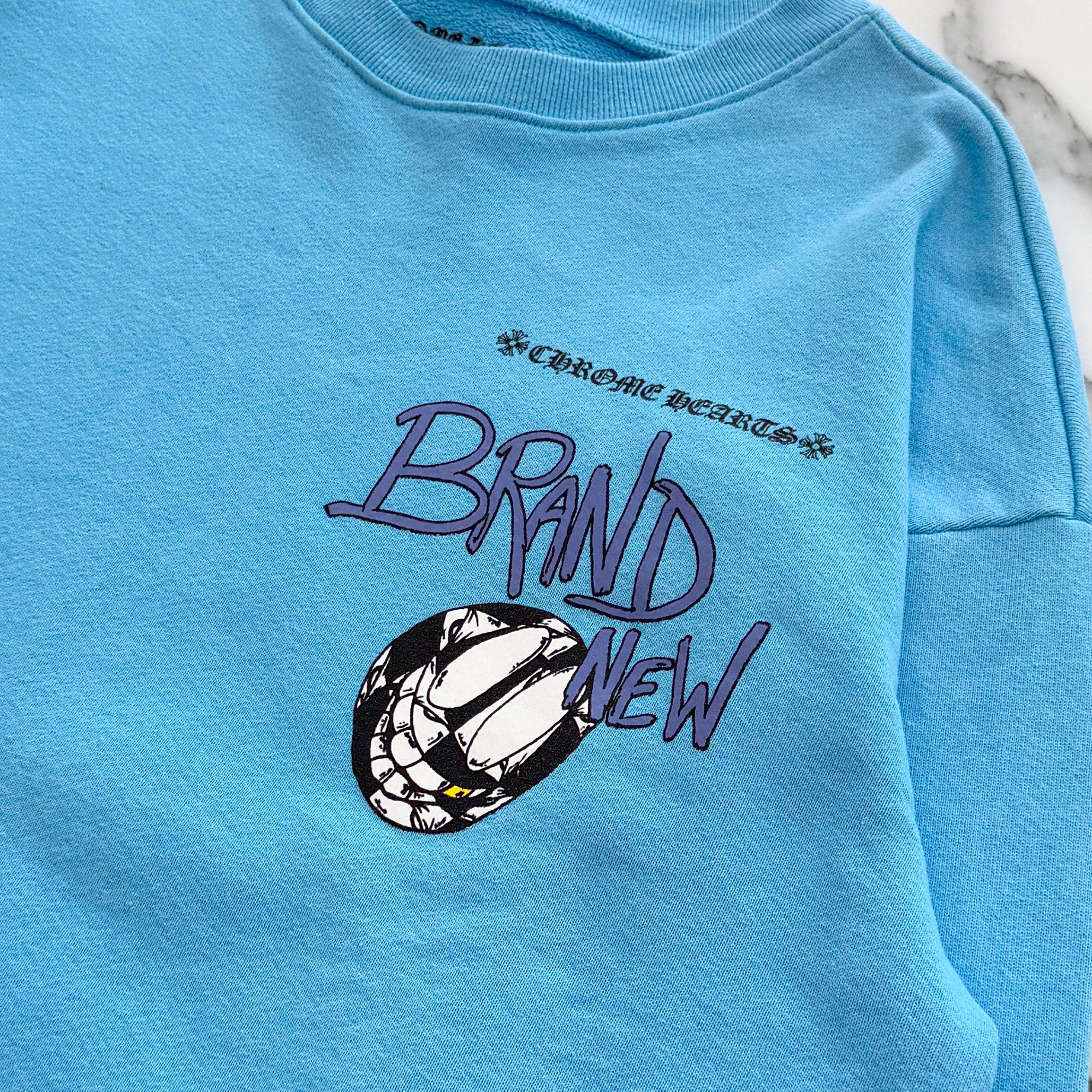 CHROME HEARTS × MATTY BOY 2024SS BRAIN NEW Sweat Shirt Size M クロムハーツ × マッティボーイ ブレインニュー スウェットシャツ サイズM