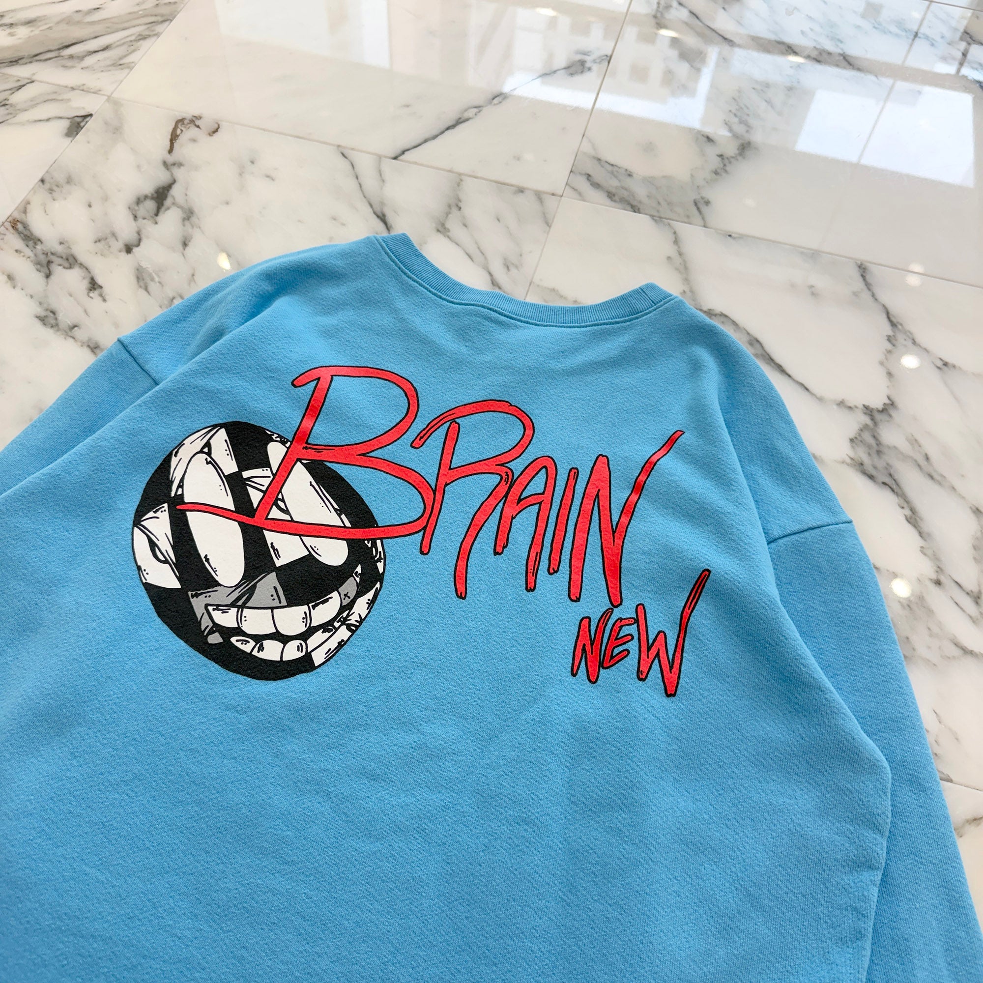 CHROME HEARTS × MATTY BOY 2024SS BRAIN NEW Sweat Shirt Size M クロムハーツ × マッティボーイ ブレインニュー スウェットシャツ サイズM