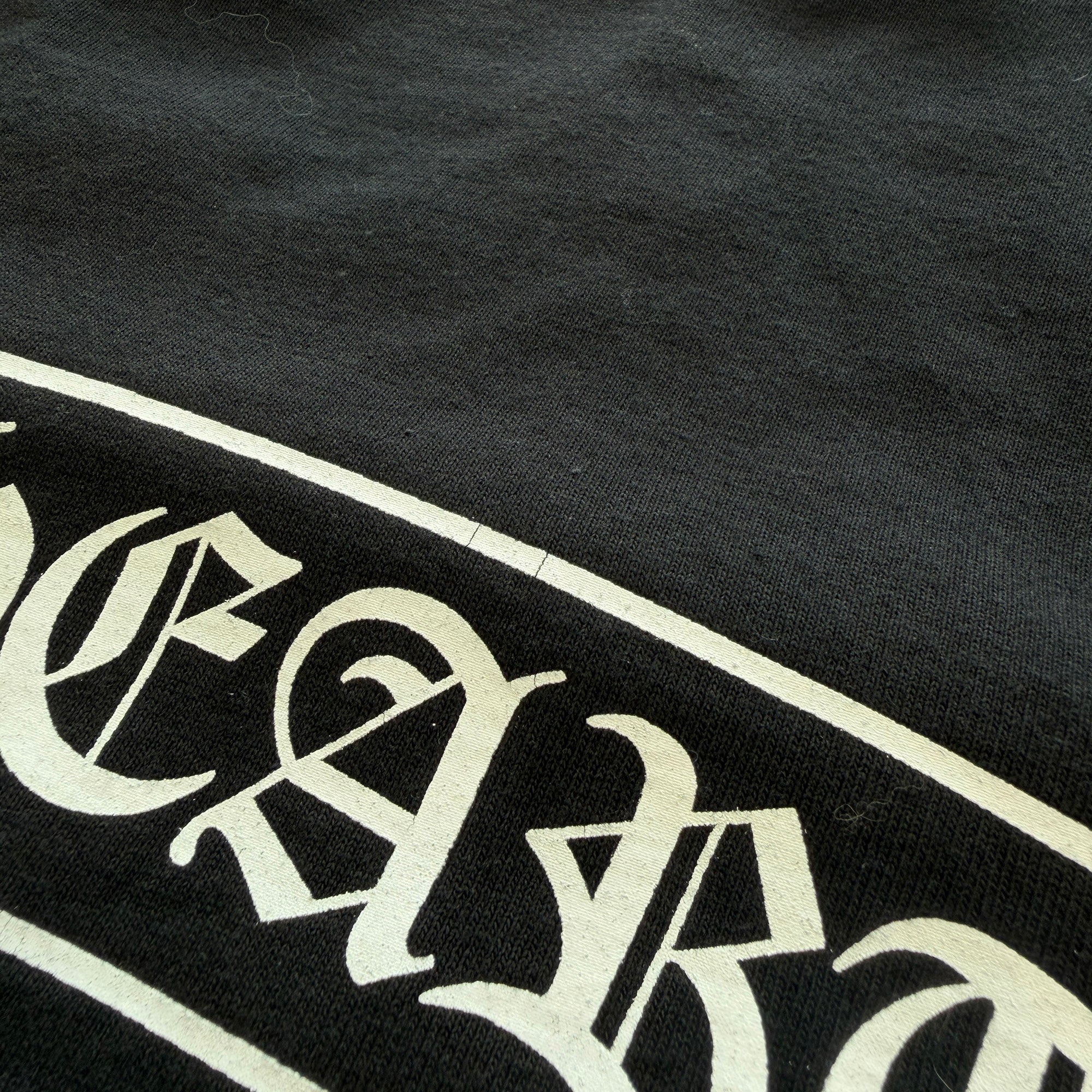 CHROME HEARTS Back Scroll Sleeve CH Plus Star Print Long Sleeve Tee Size L クロムハーツ バックスクロール 袖CHプラス スター ロングスリーブ Tシャツ サイズL