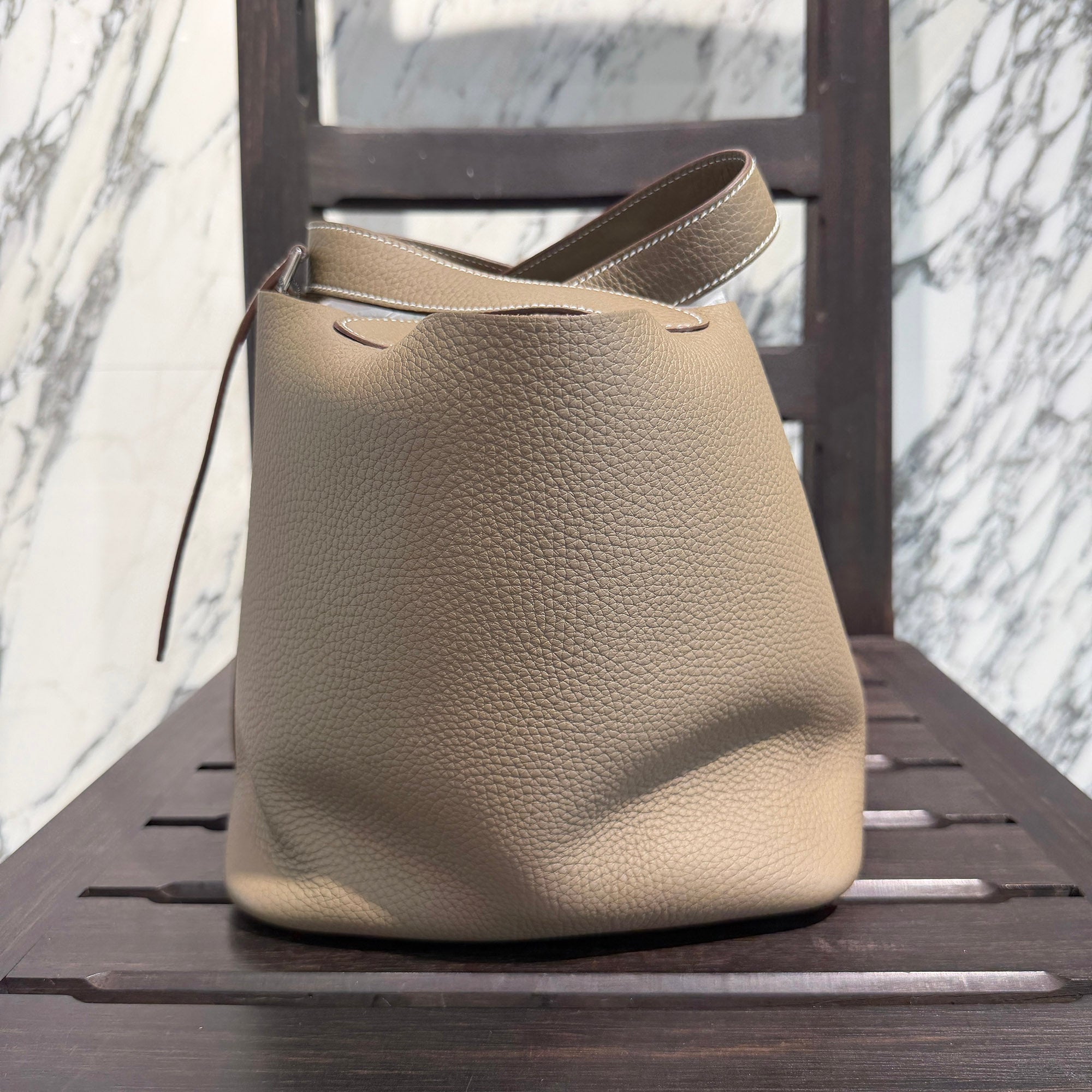 HERMES Picotin Lock MM "Etoupe" G刻印 エルメス ピコタンロックMM "エトゥープ" ハンドバッグ G刻印