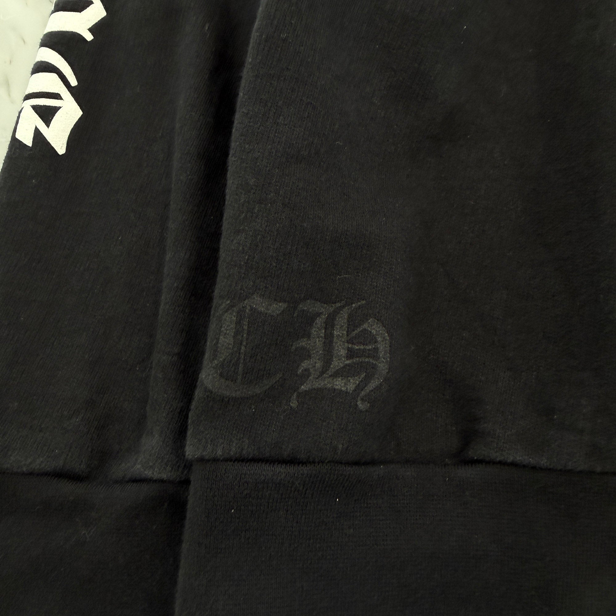 CHROME HEARTS Neck Logo Crewneck Sweatshirt Size L クロムハーツ ネックロゴクルーネックスウェットシャツ サイズL