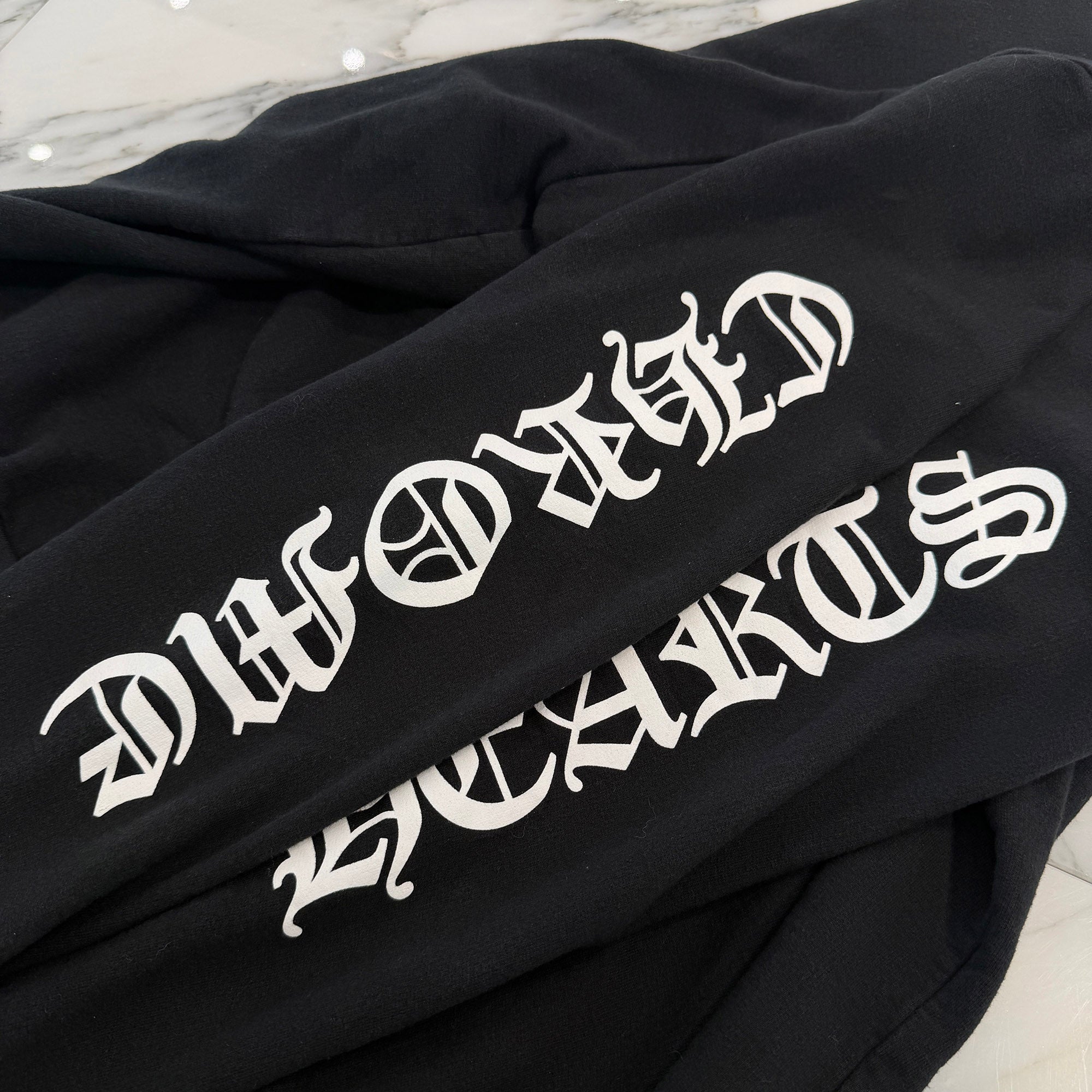 CHROME HEARTS Neck Logo Crewneck Sweatshirt Size L クロムハーツ ネックロゴクルーネックスウェットシャツ サイズL