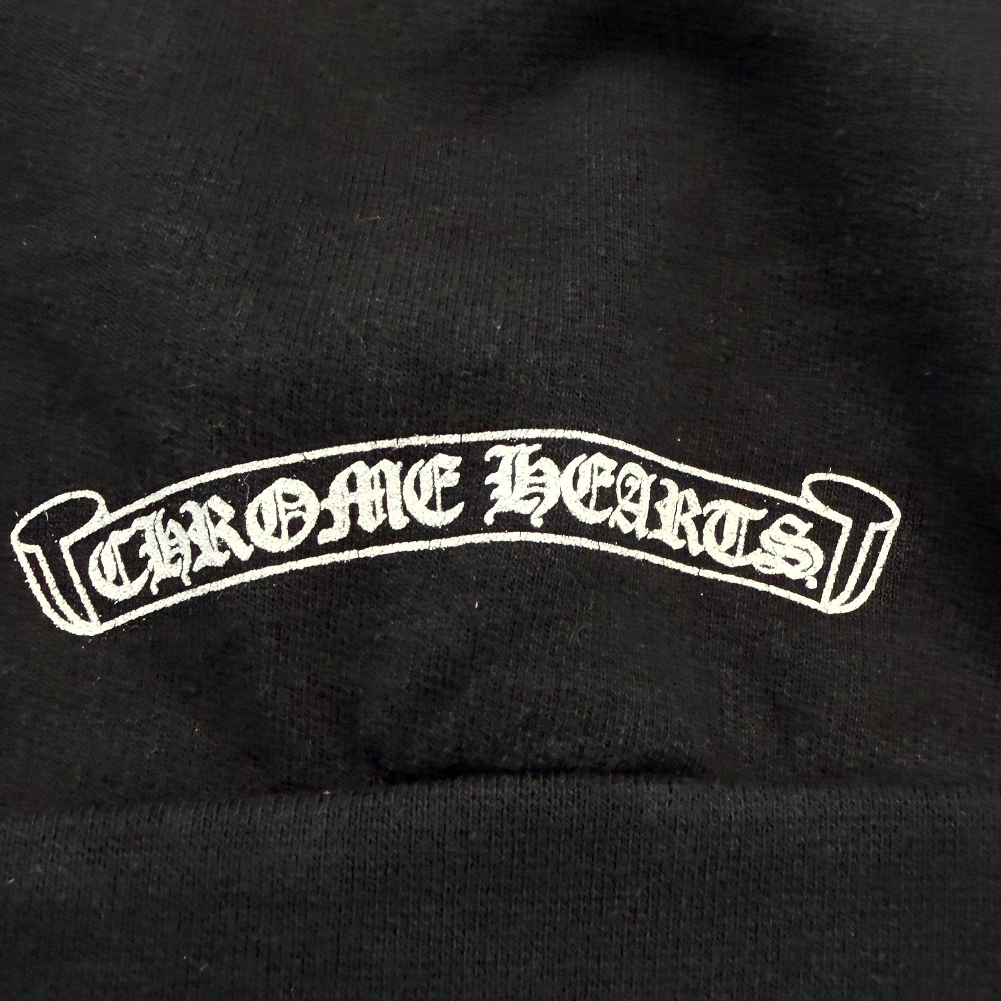 CHROME HEARTS Neck Logo Crewneck Sweatshirt Size L クロムハーツ ネックロゴクルーネックスウェットシャツ サイズL