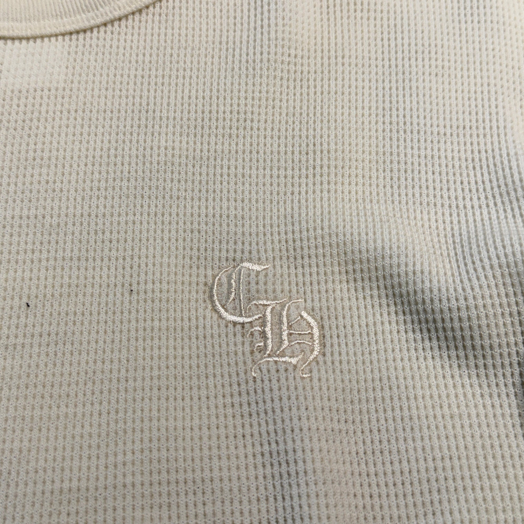 CHROME HEARTS 2025SS Y NOT CH Embroidery Thermal Tee Size XL クロムハーツ ワイノット CH刺繍 サーマル 半袖Tシャツ サイズXL