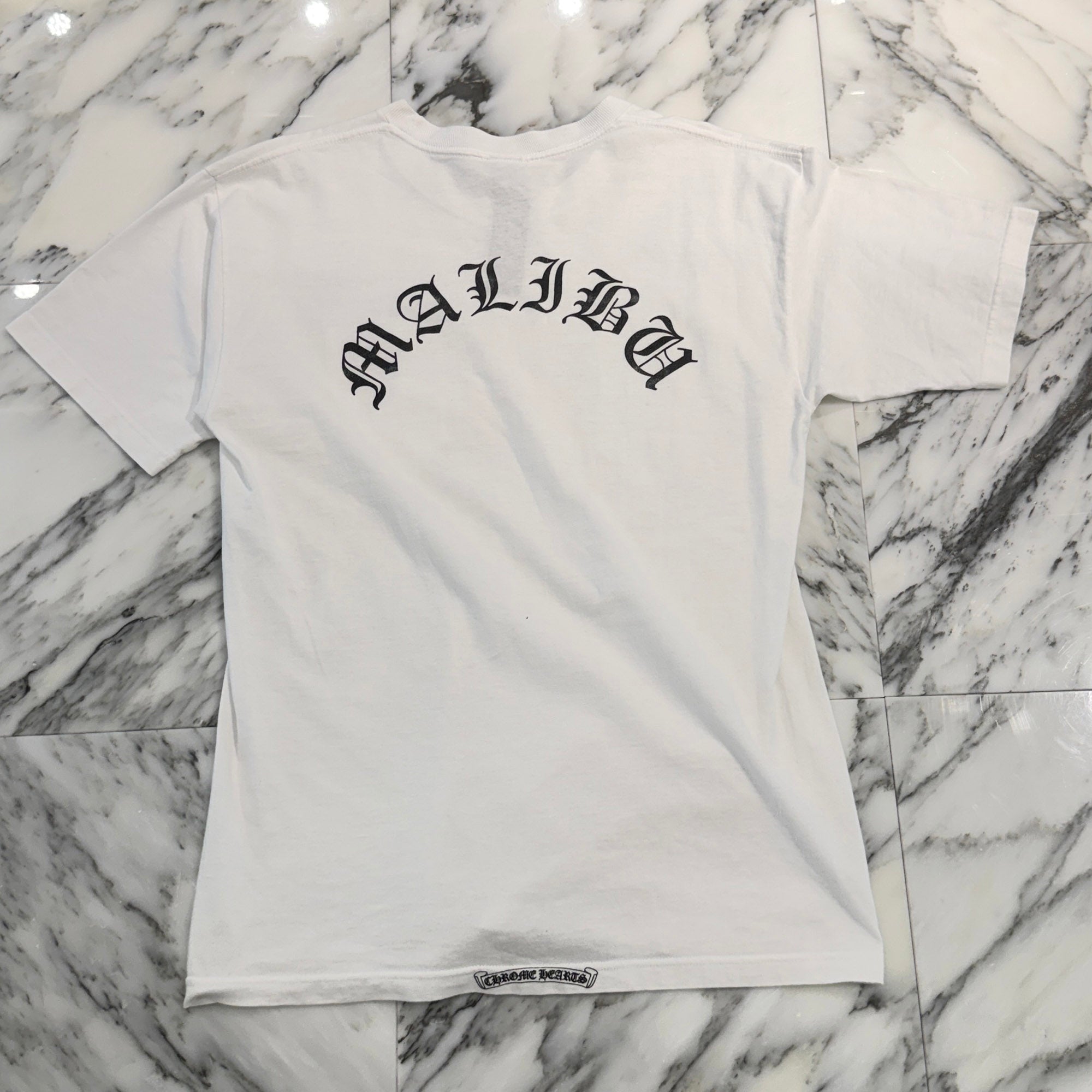 CHROME HEARTS Malibu Limited Arch Logo Tee Size L クロムハーツ マリブ限定 アーチロゴ Tシャツ サイズL