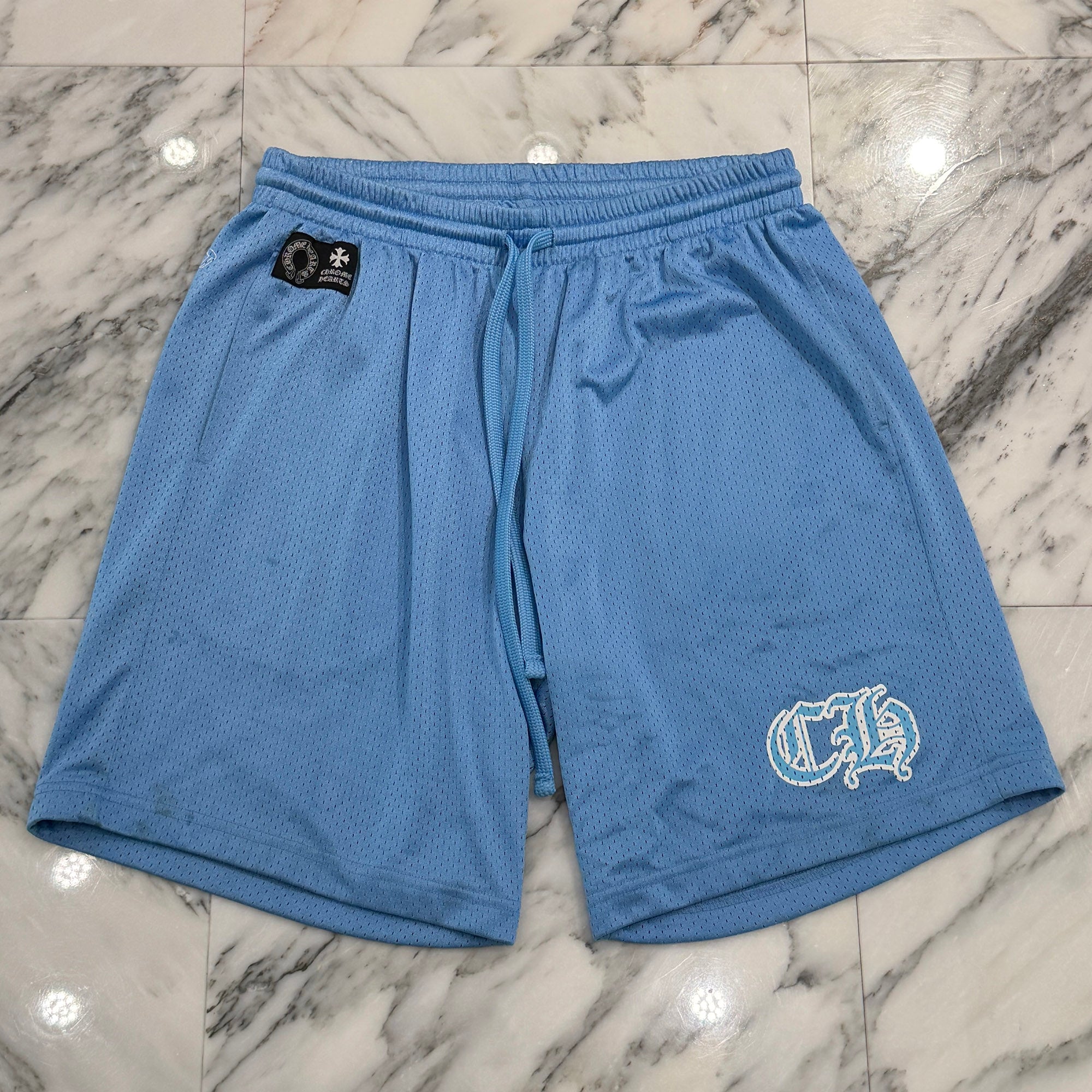 CHROME HEARTS Mesh Varsity Shorts Size L クロムハーツ メッシュヴァーシティーショーツ サイズL