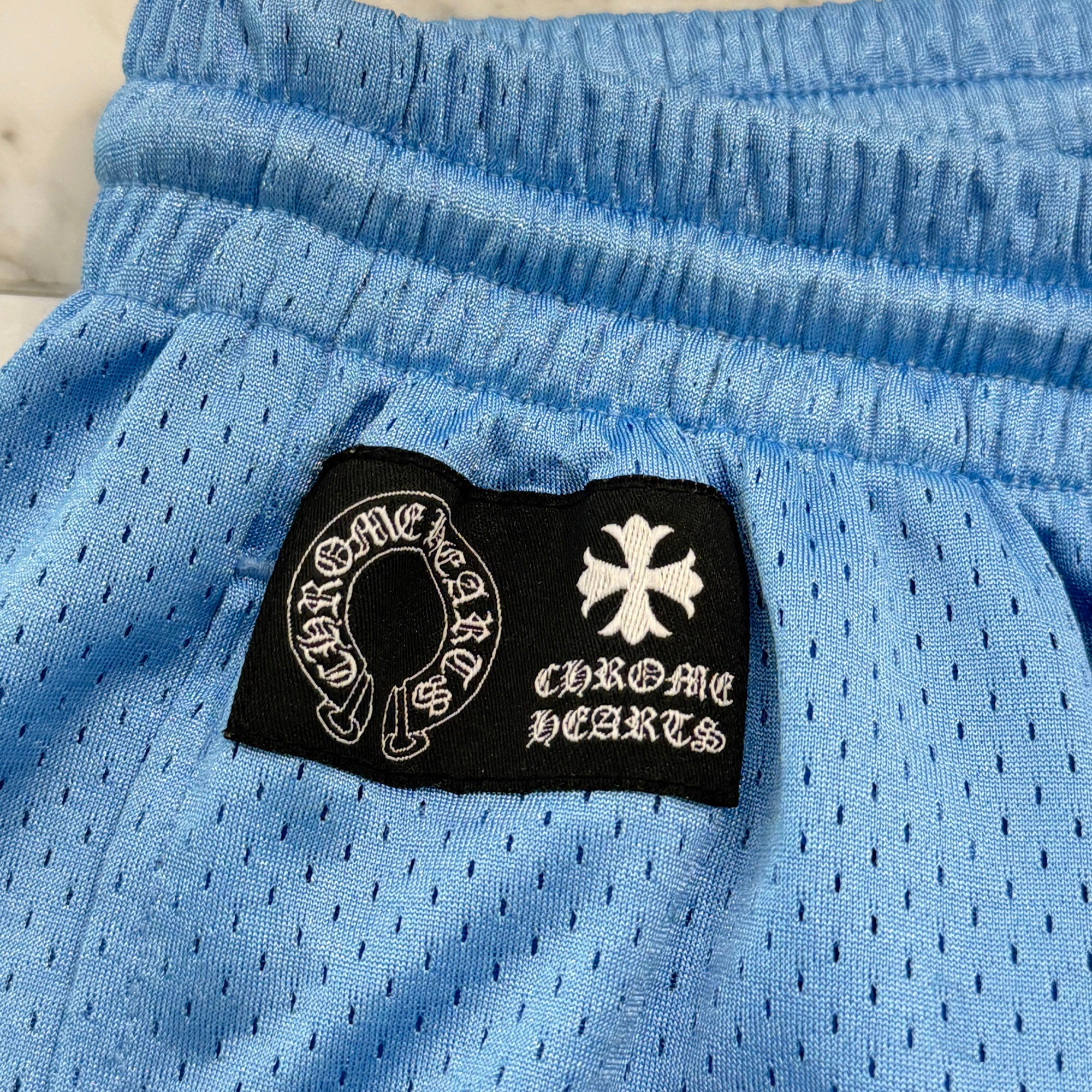 CHROME HEARTS Mesh Varsity Shorts Size L クロムハーツ メッシュヴァーシティーショーツ サイズL