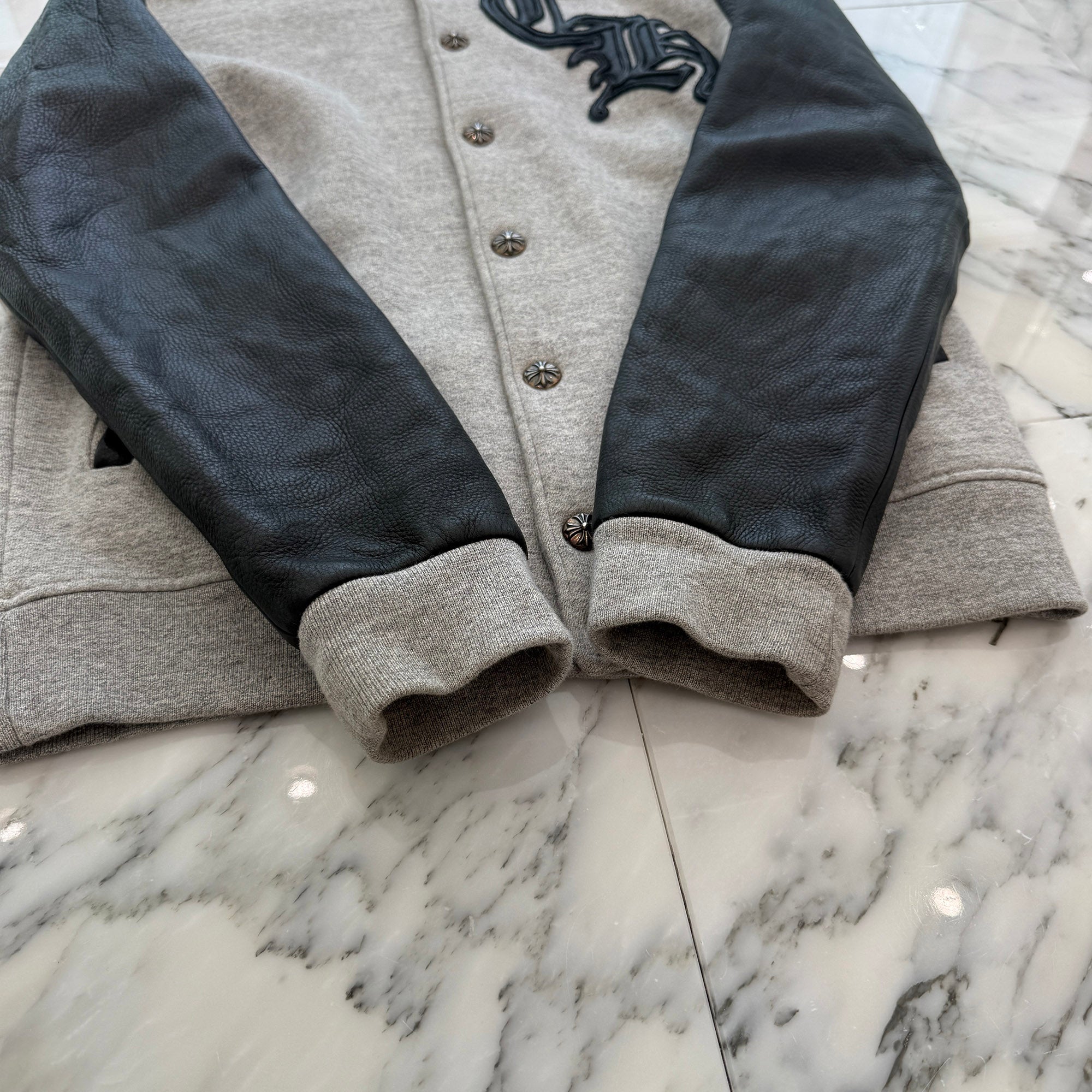 CHROME HEARTS LETTERMAN CH Patch Blouson Jacket Size S クロムハーツ レターマン CHパッチ ブルゾンジャケット サイズS