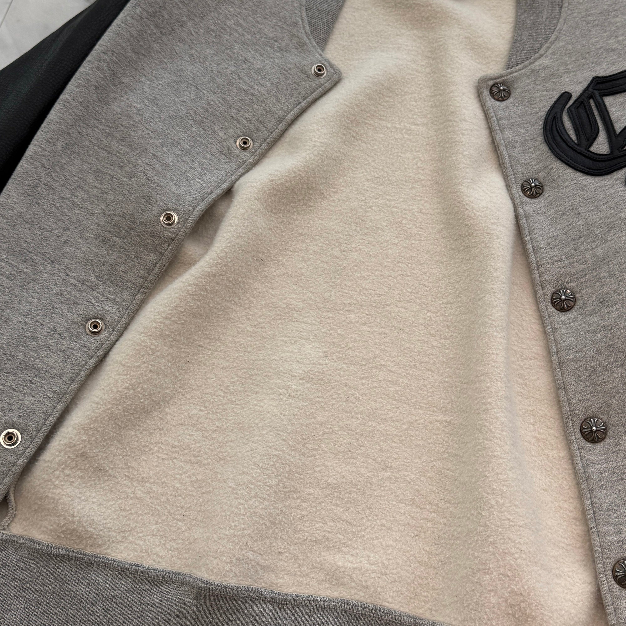 CHROME HEARTS LETTERMAN CH Patch Blouson Jacket Size S クロムハーツ レターマン CHパッチ ブルゾンジャケット サイズS