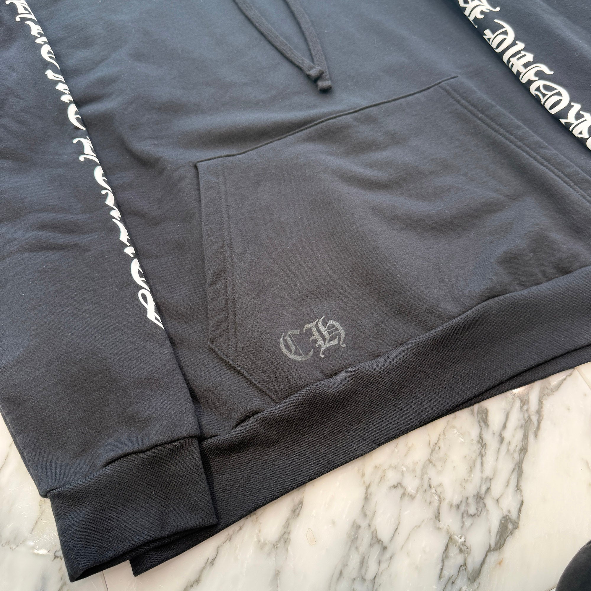 CHROME HEARTS Back Scroll Label Logo Pullover Hoodie Size XL クロムハーツ バックスクロールラベルロゴ プルオーバーフーディー サイズXL