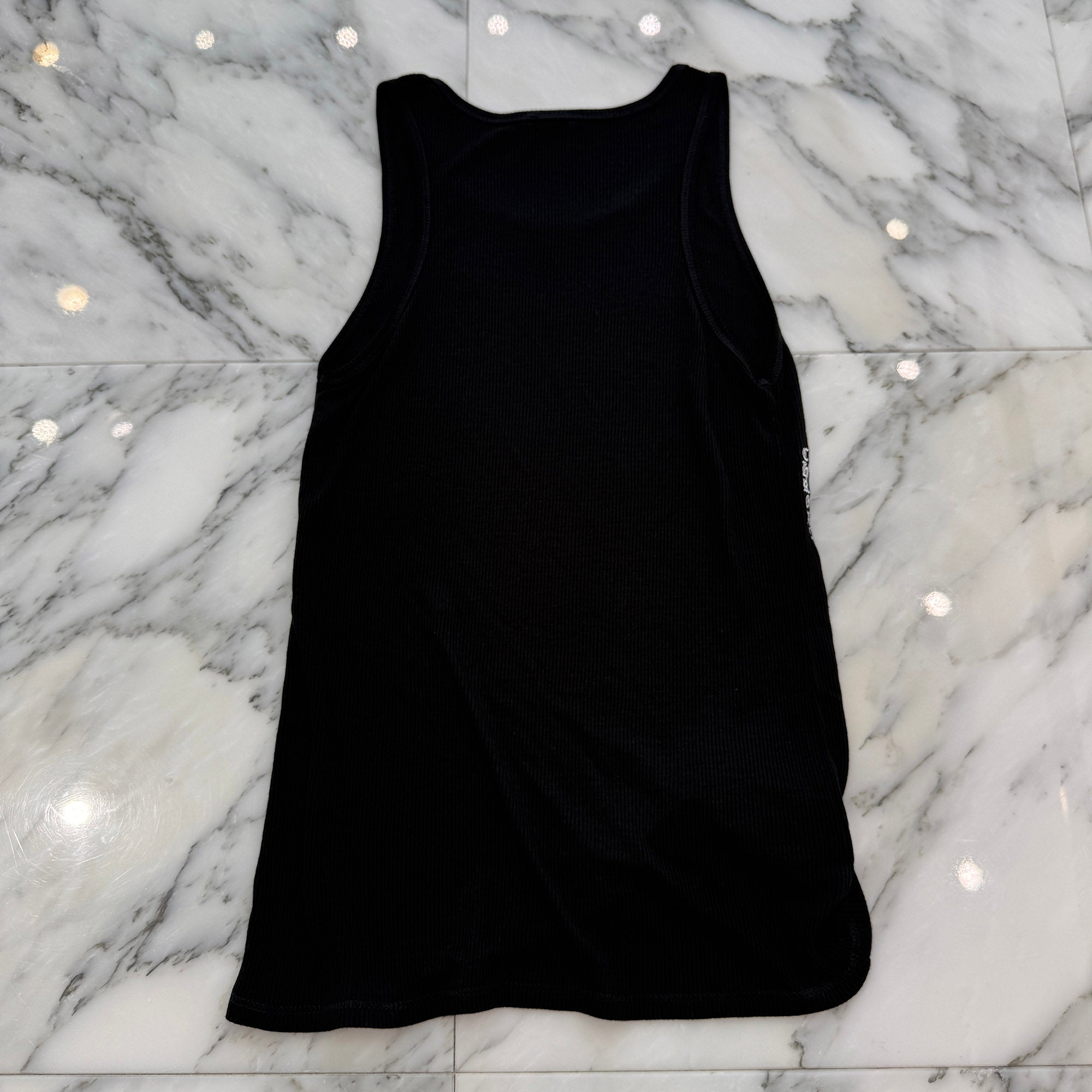CHROME HEARTS Y NOT Vine Dagger Vertical Logo Tank Top Size S クロムハーツ ワイノット ヴァインダガー ヴァーティカルロゴ タンクトップ サイズS