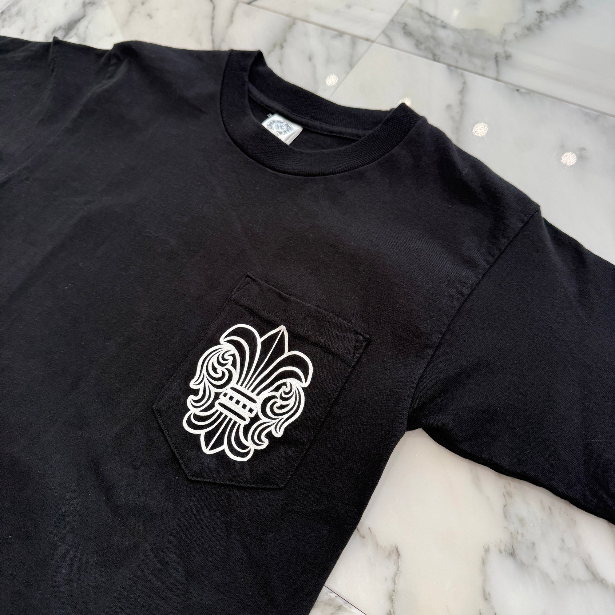 CHROME HEARTS BS Flare T Bar Logo Tee Size S クロムハーツ BSフレア Tバーロゴ Tシャツ サイズS